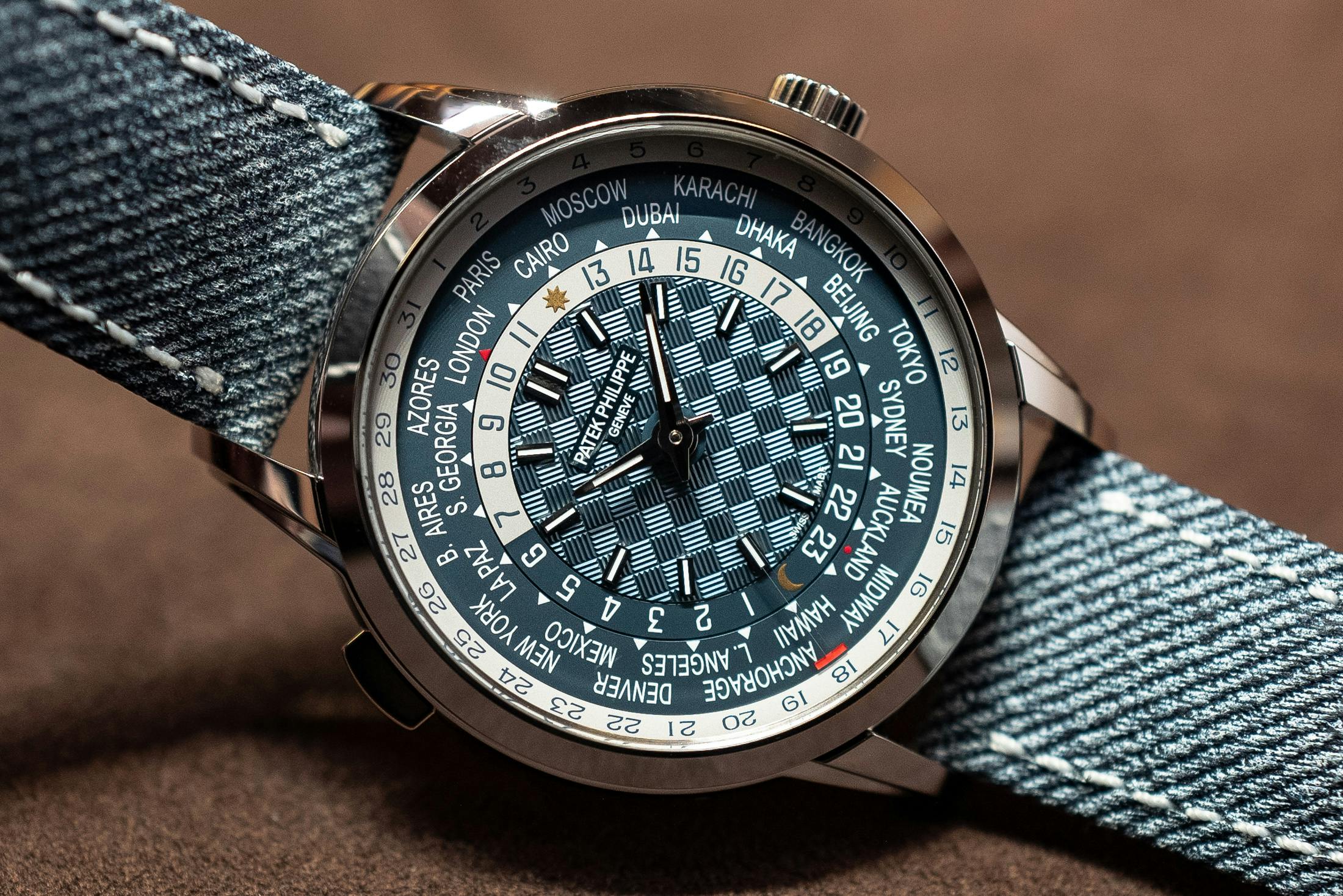 patek philippe 5330G world timer dial