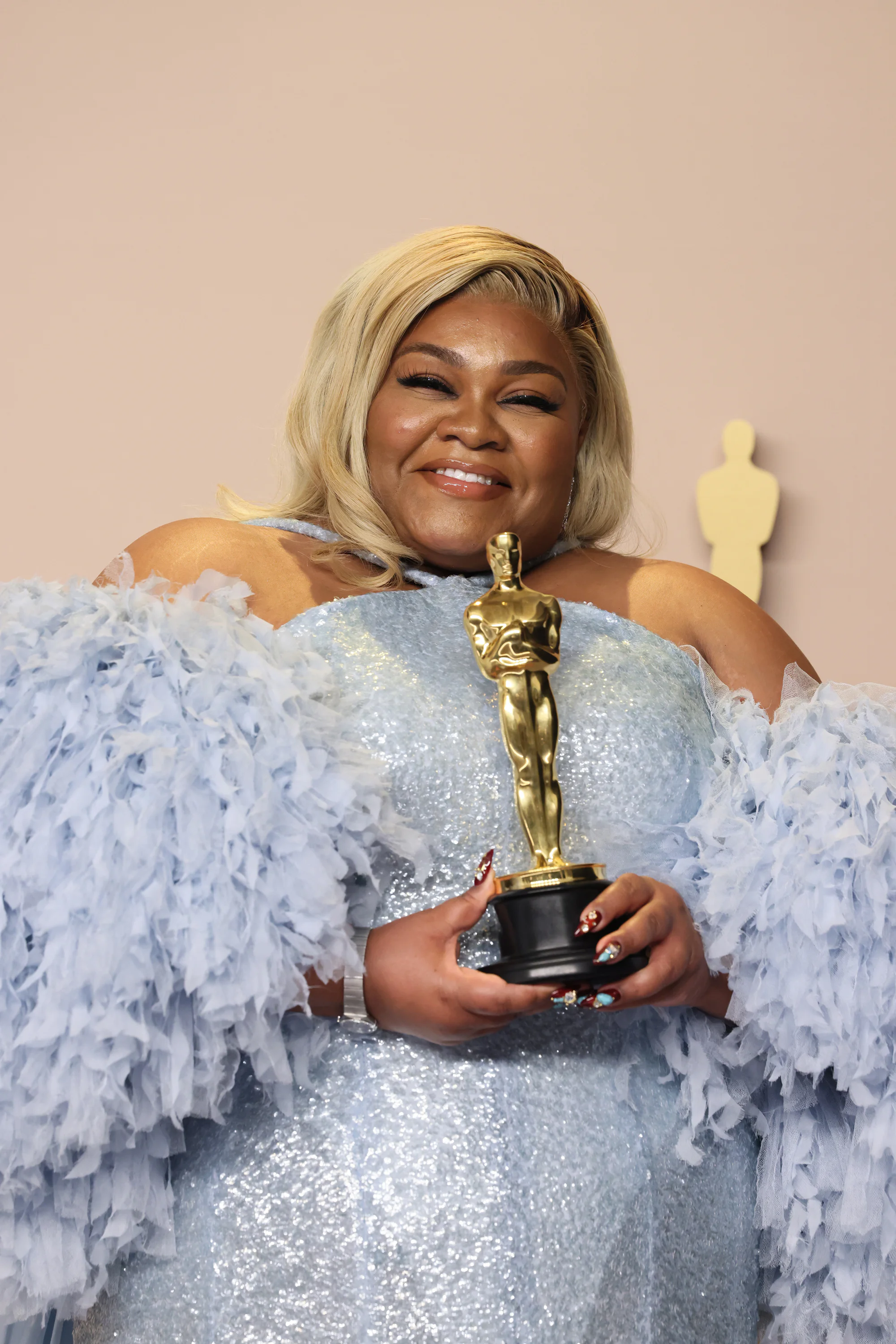 Da'Vine Joy Randolph wears an OMEGA Constellation 28mm