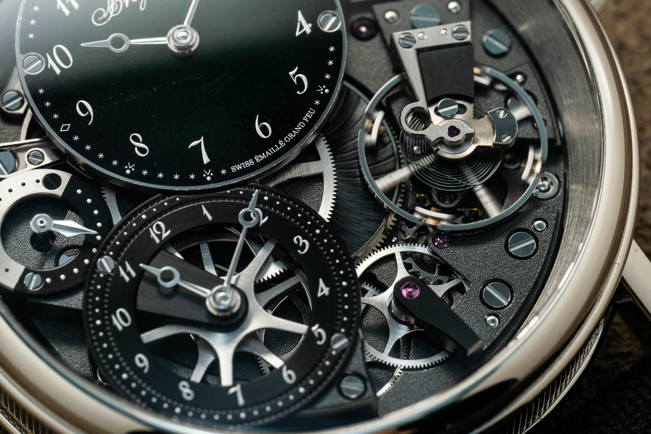 Breguet Tradition GMT Dial Balance Macro