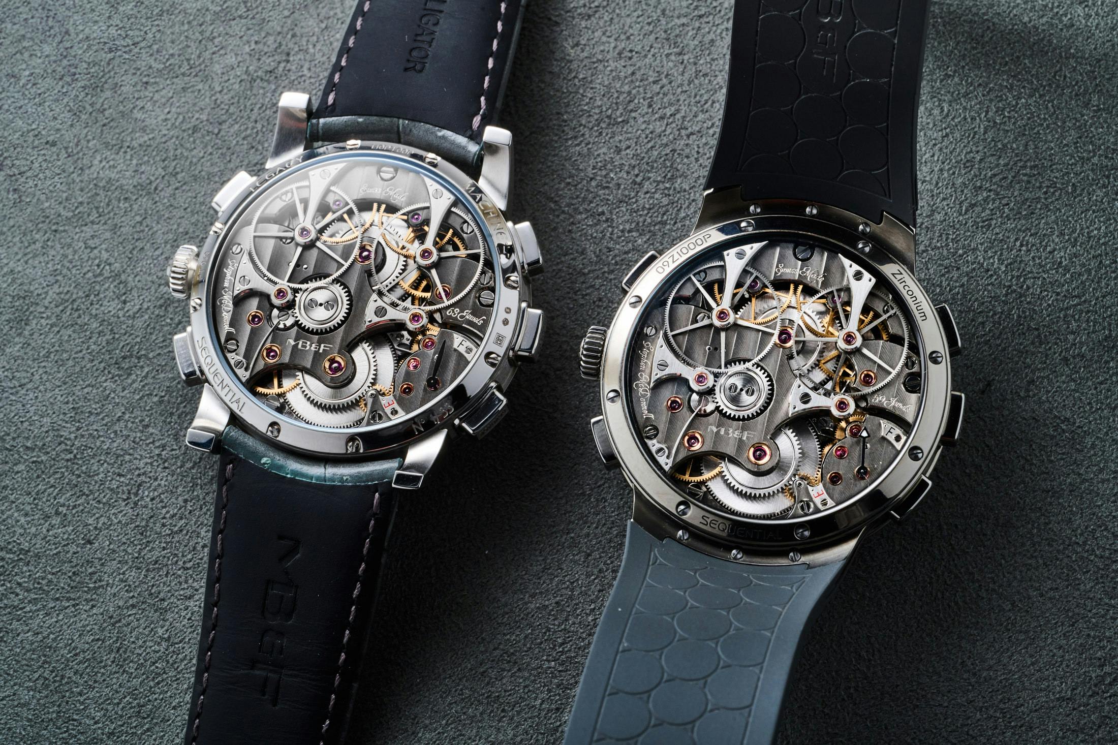 MB&F LM Sequential Flyback and LM Sequential EVO