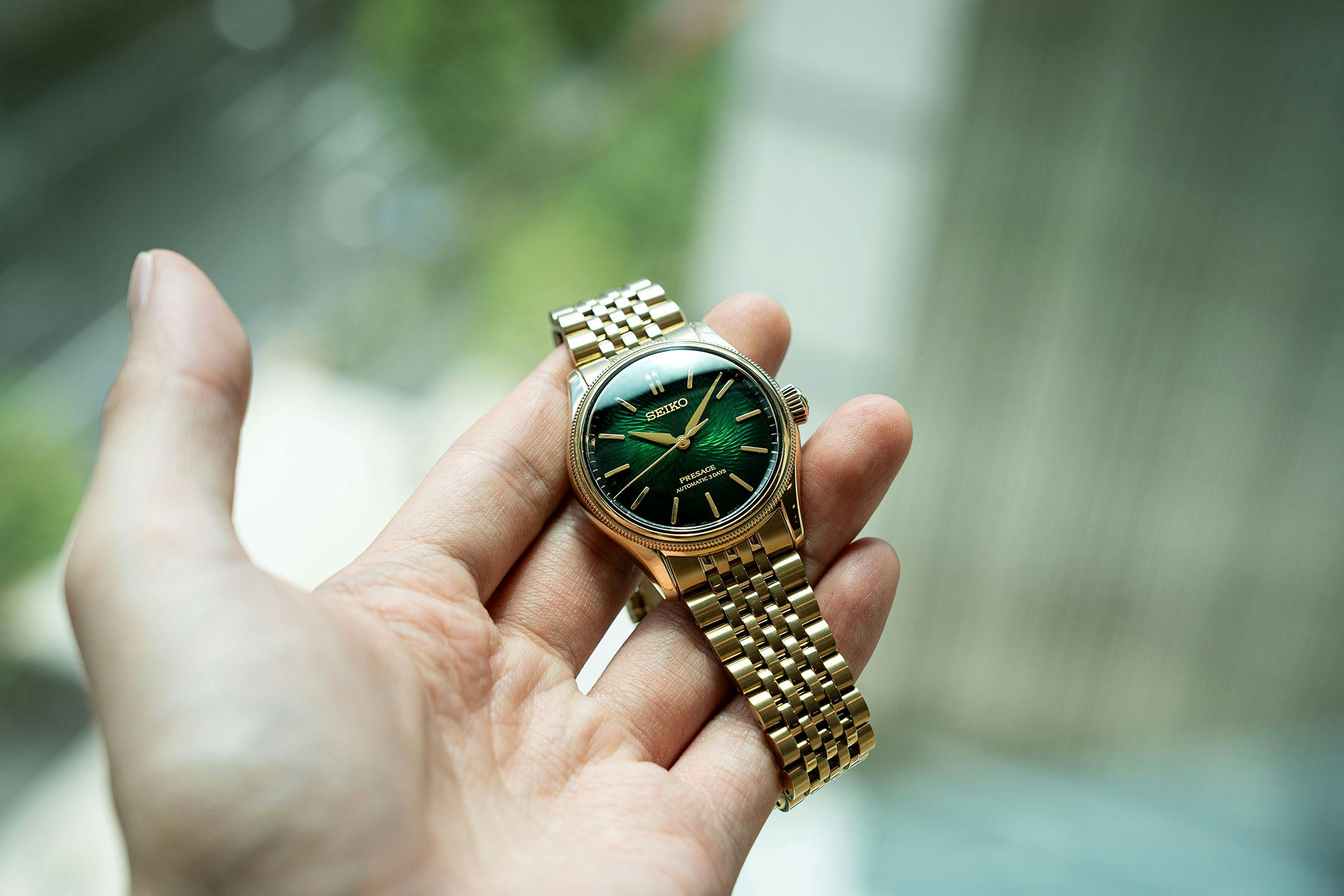 Seiko Presage x Tradman's Bonsai
