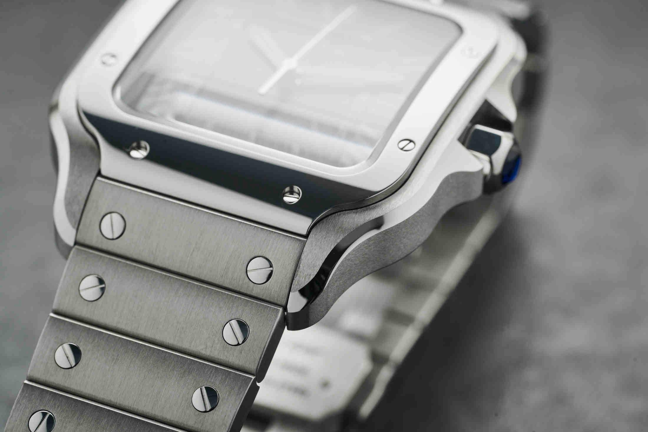 Cartier Santos Titanium and Steel