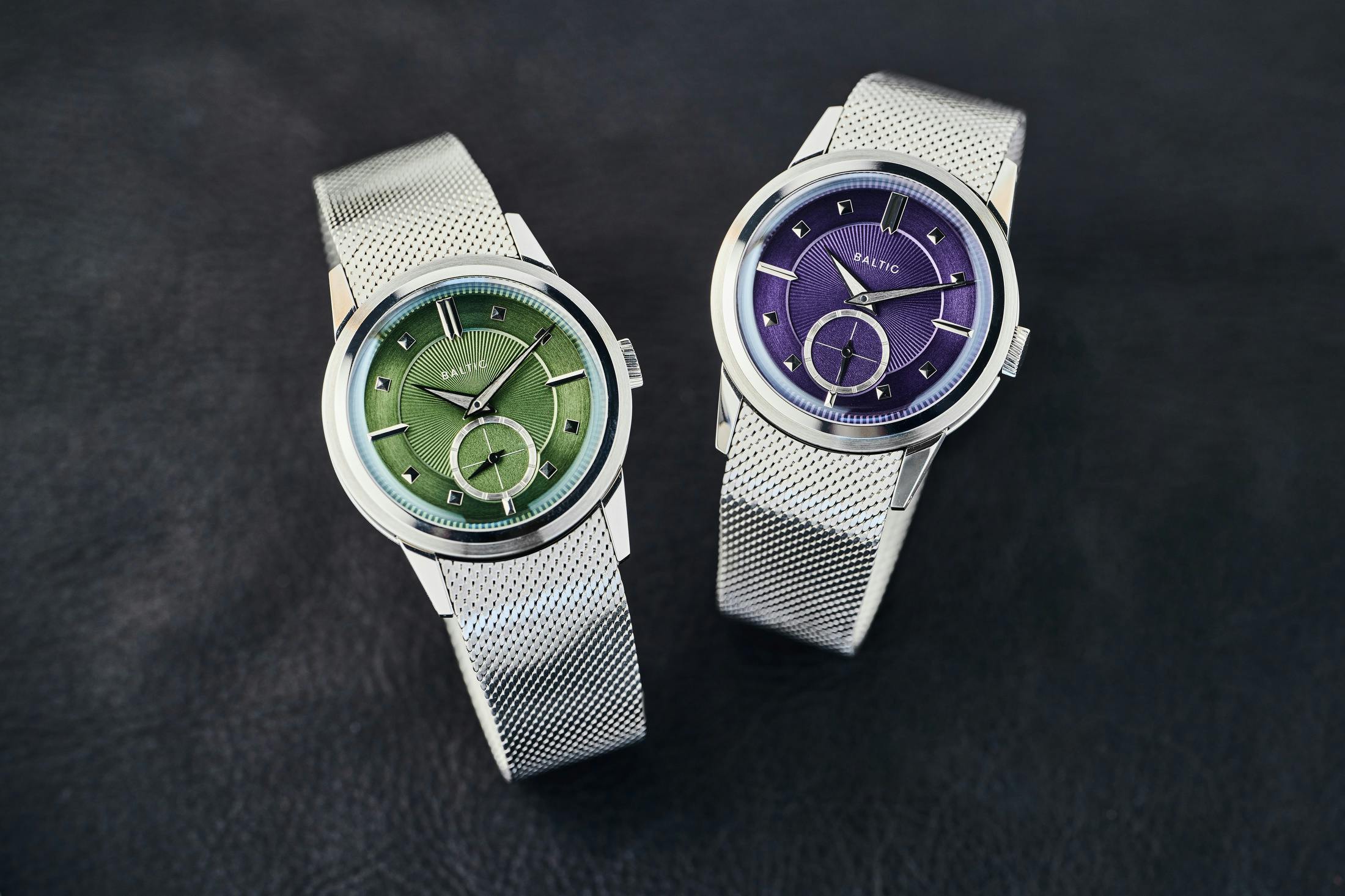 Baltic Prismic dial green