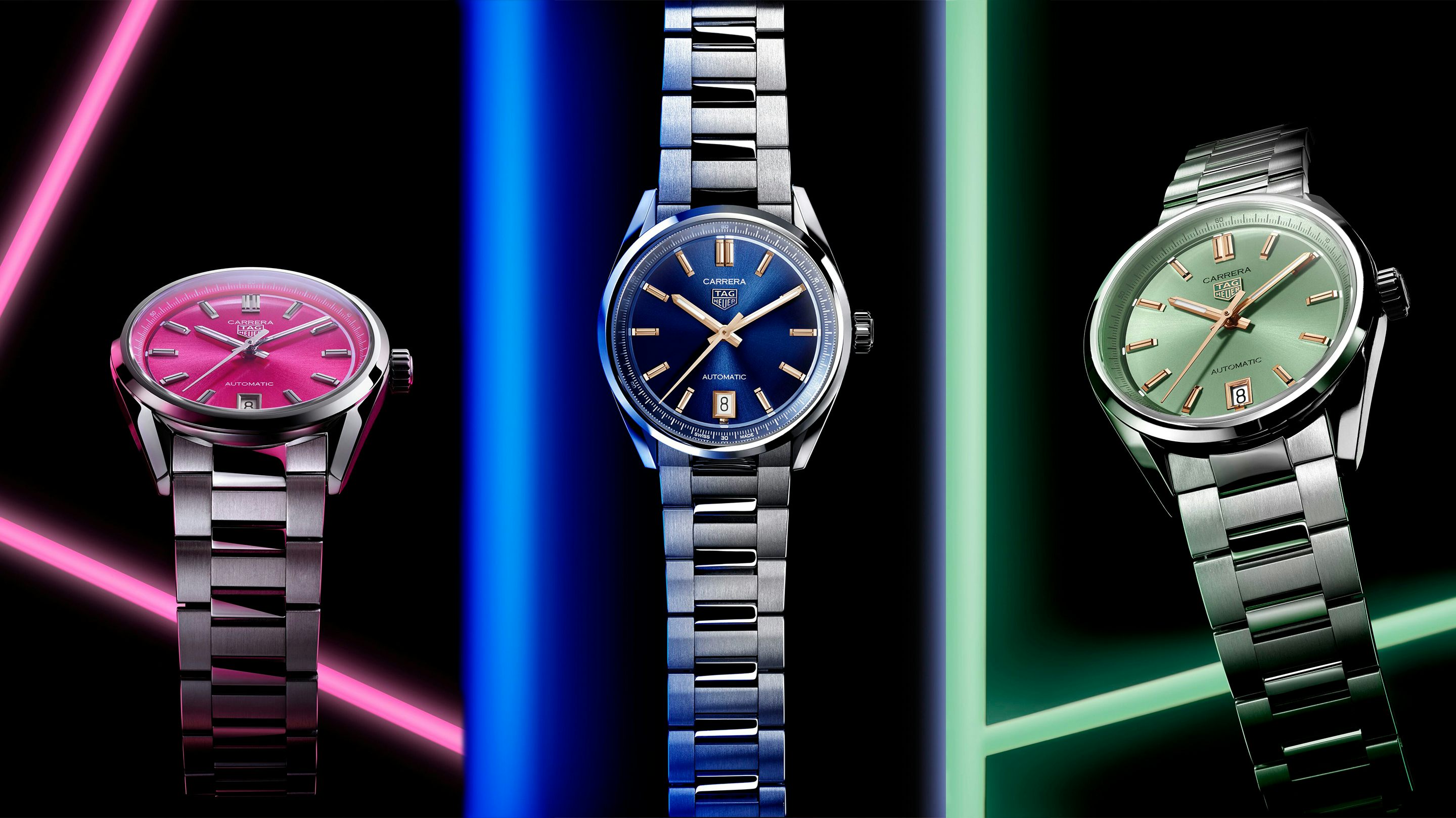 Introducing The New Colourful TAG Heuer Carrera Date 36mm