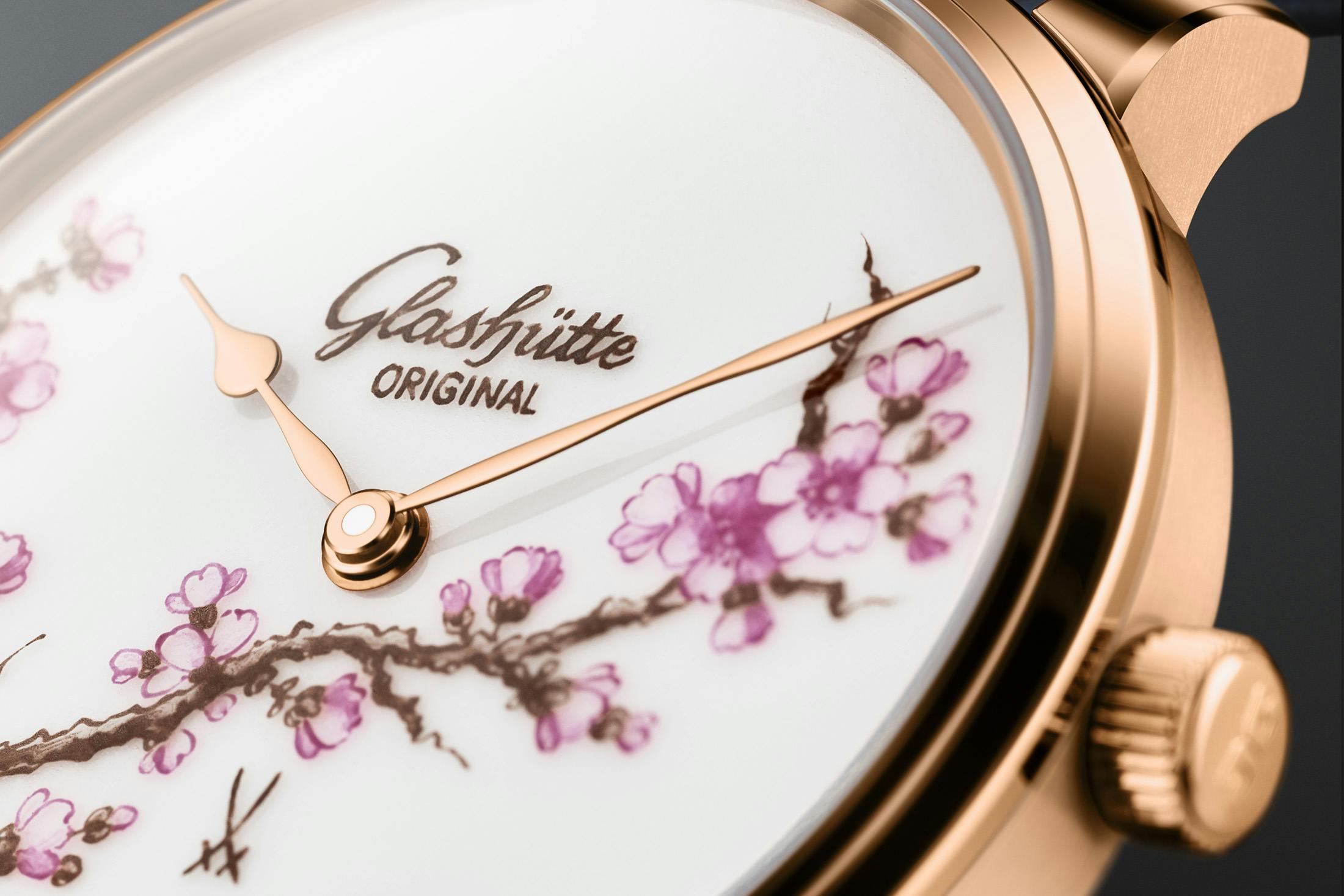  Glashütte Original's “Cherry Blossom” Senator Meissen Is In Full Bloom This Fall