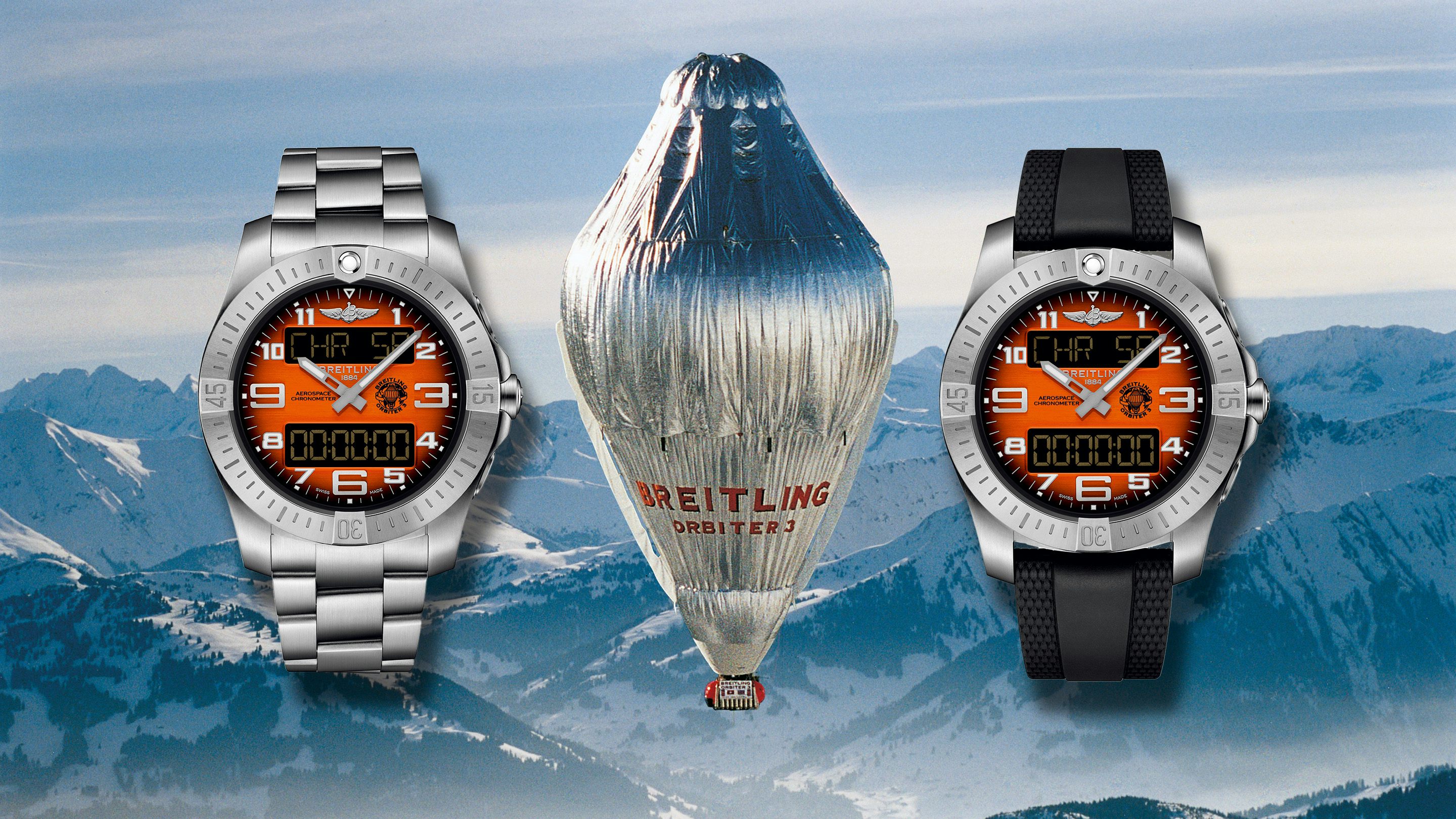 Introducing: The Breitling Aerospace B70 Orbiter – A Special Edition With A  Piece Of The Orignal Balloon - Hodinkee