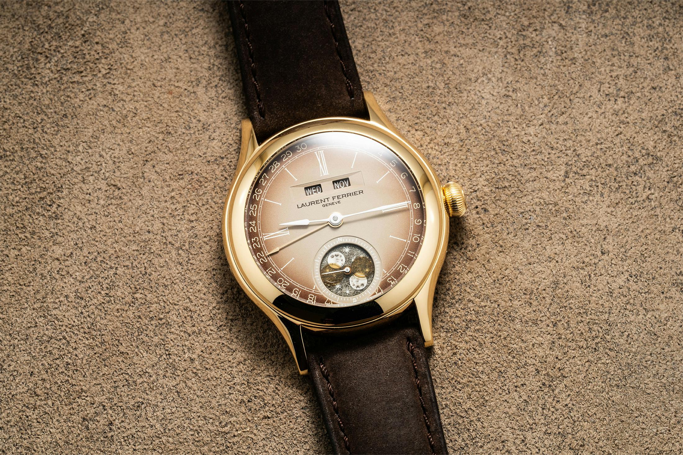 Laurent Ferrier Classic Moon Dusk in Yellow Gold