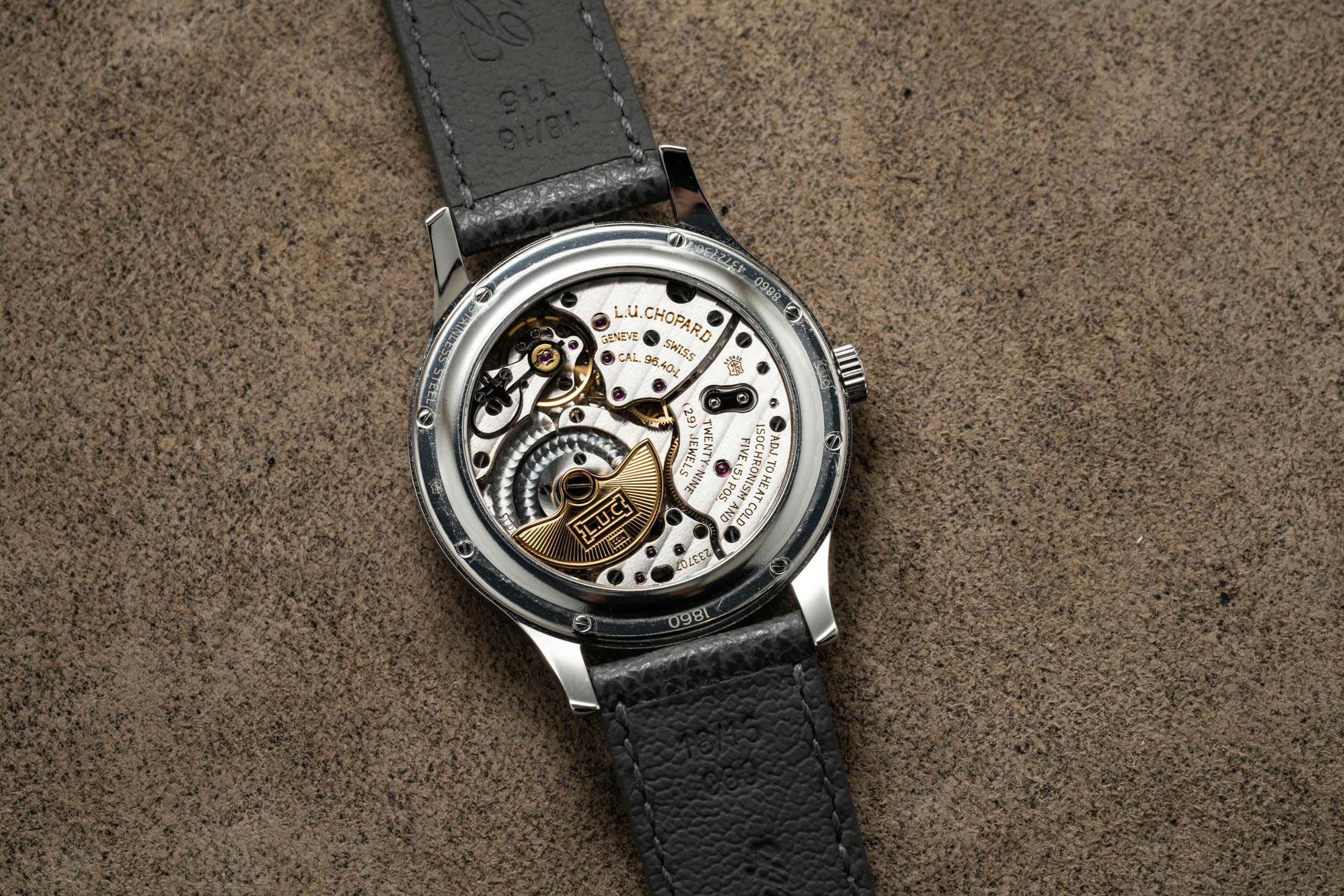 LUC 1860 Areuse Blue Caliber Shot