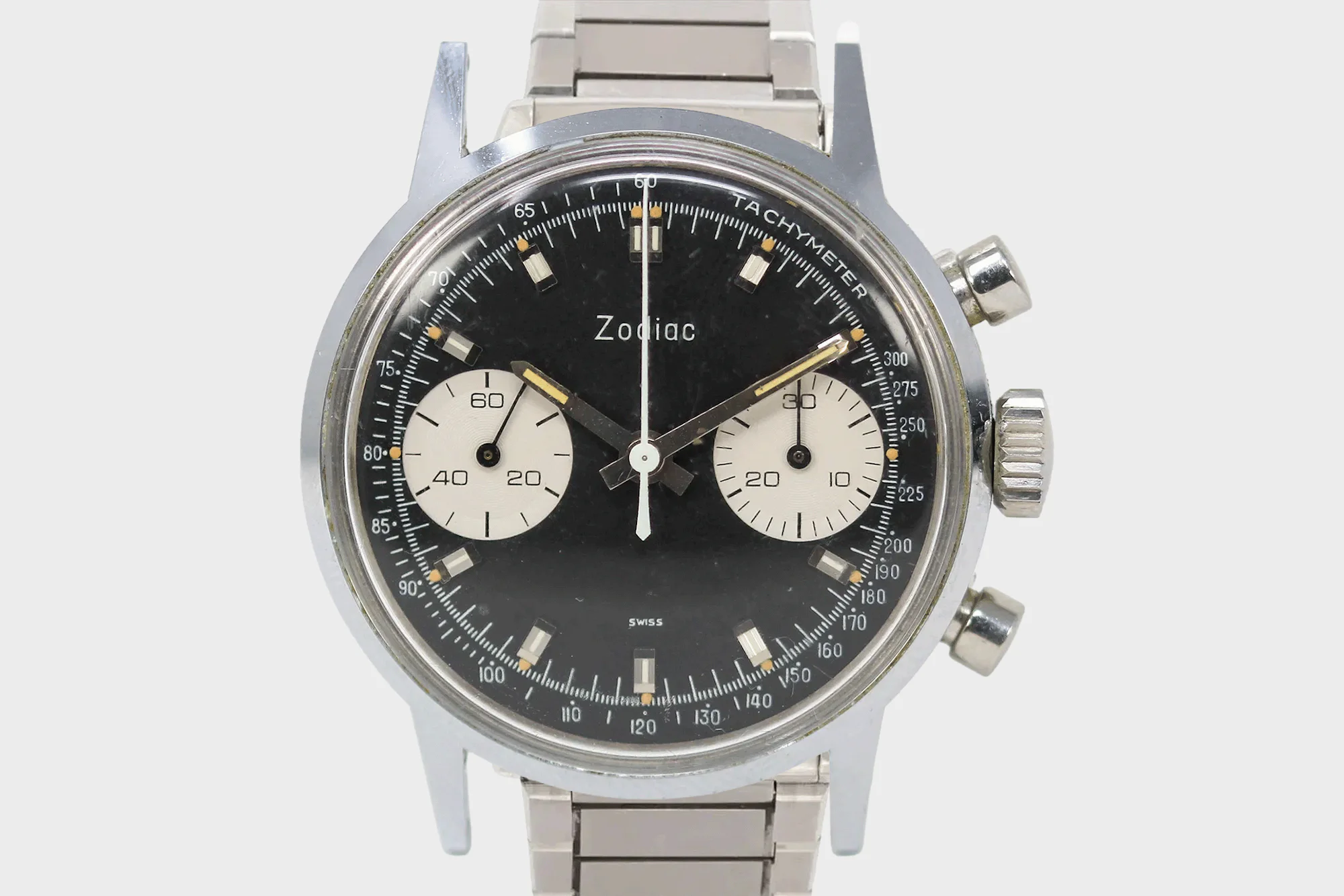 A Patek Phillipe 5000R, A Seiko 7018-8000, A Zodiac Poor Man's Heuer Reference 7721, And A Jaeger LeCoultre Master Calendar Moonphase Meteorite