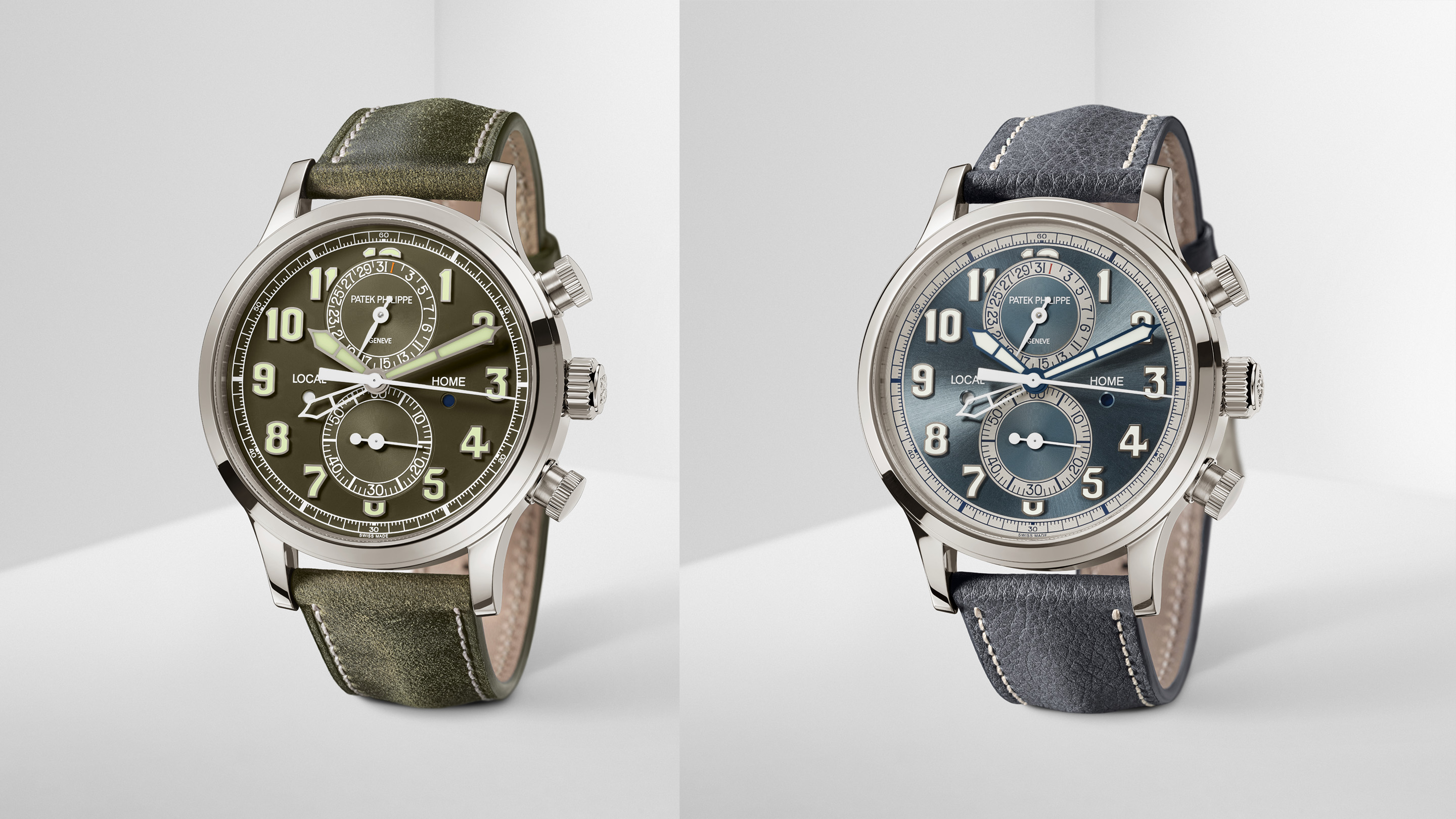 Patek Philippe s New Pilot Style Travel Time Chronograph