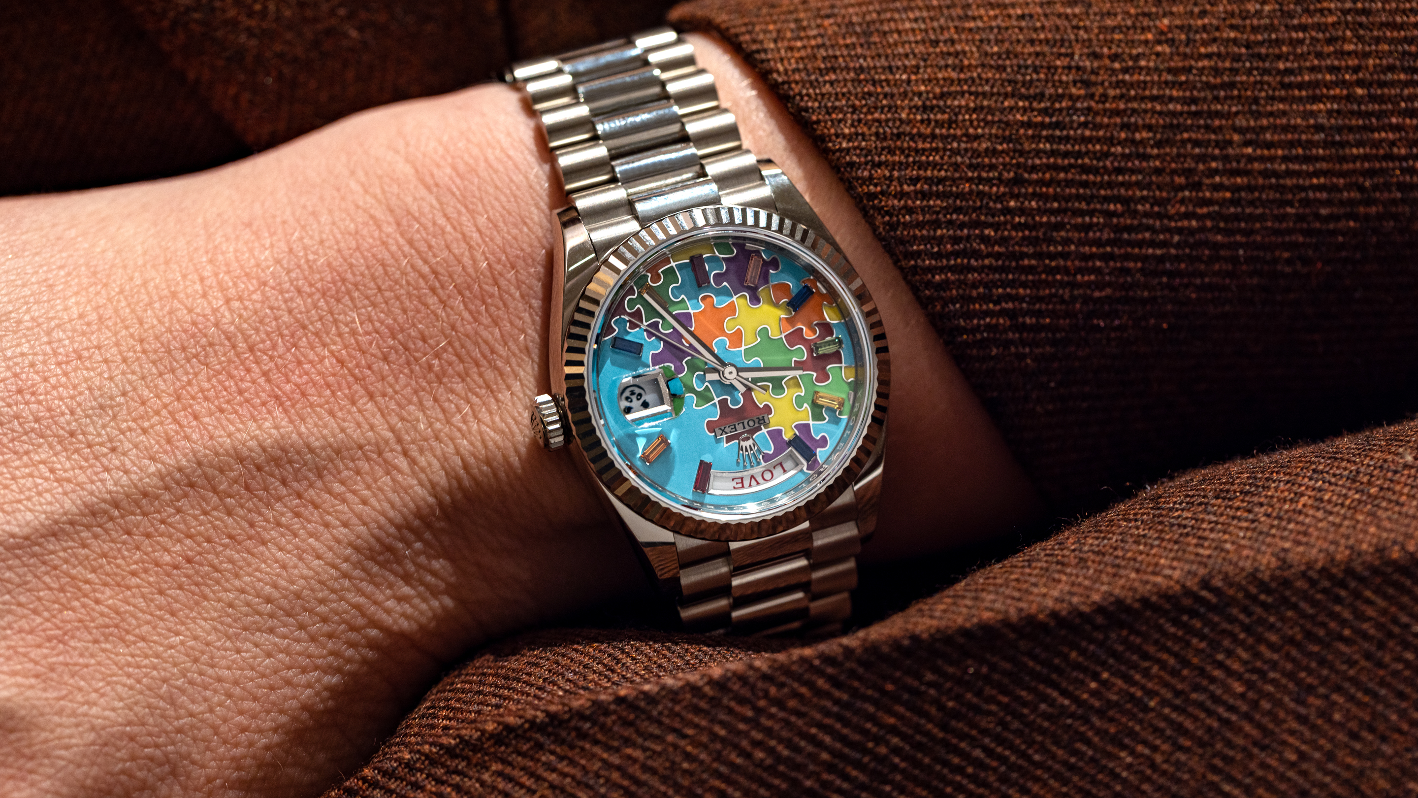 Rolex Day-Date 36 “Emoji Puzzle” – Professional Watches