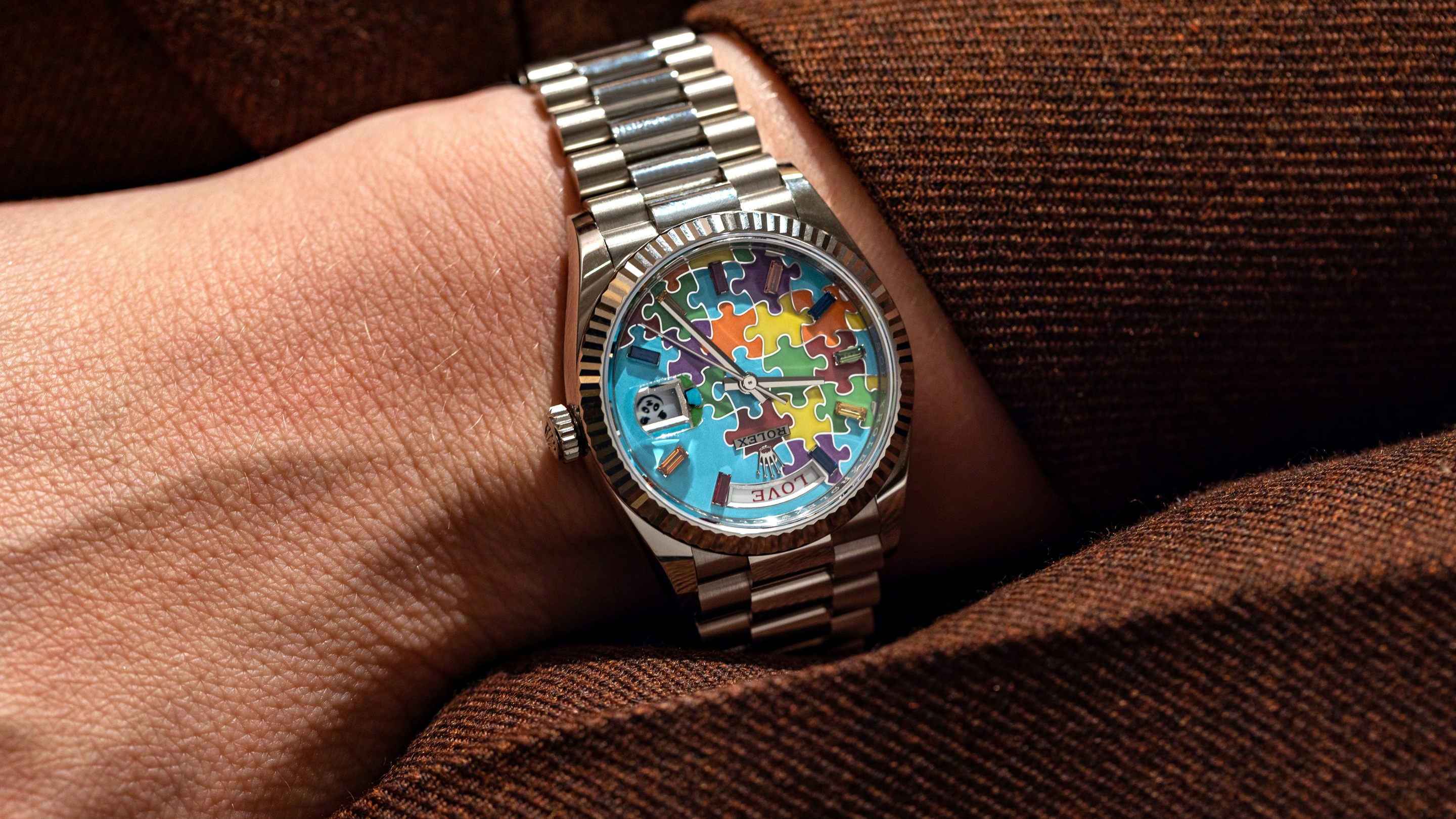 Rolex Day-Date Emoji Puzzle Watch Review