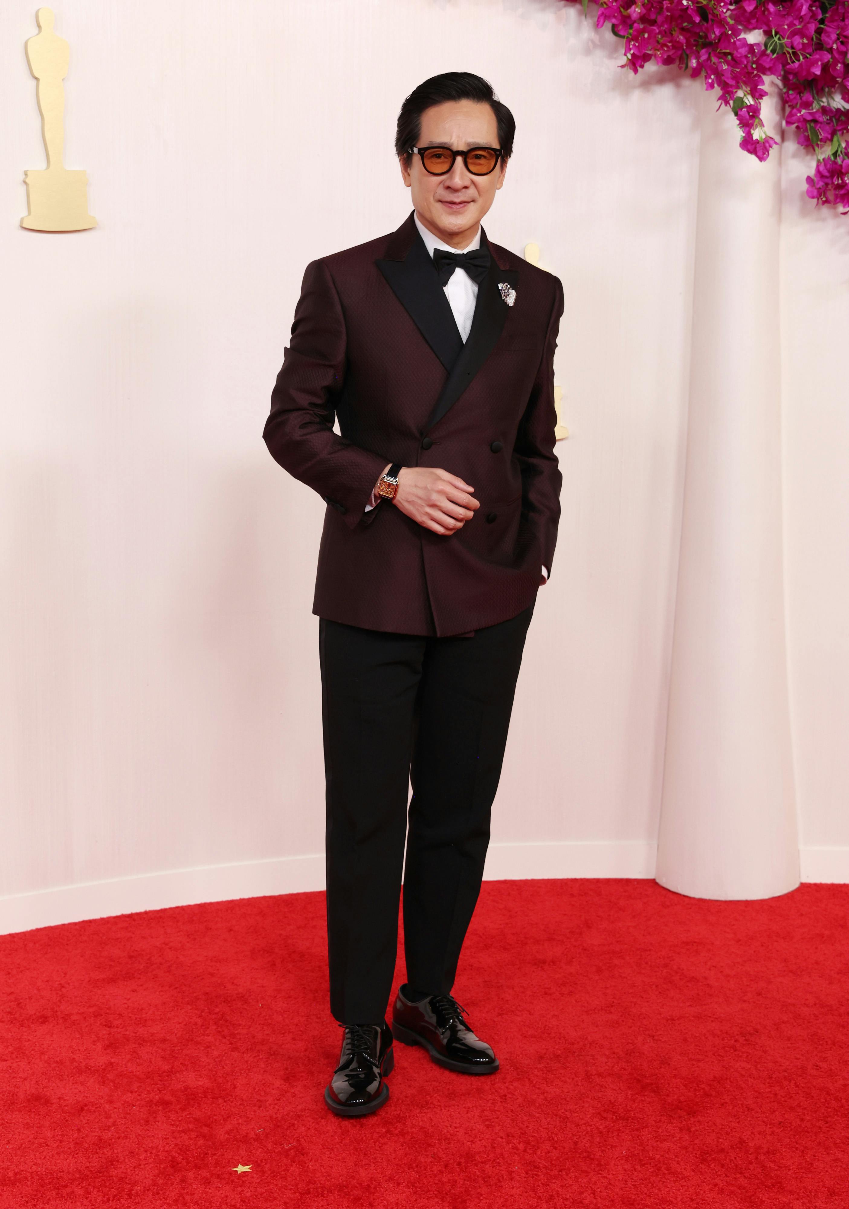 Ke Huy Quan in Cartier