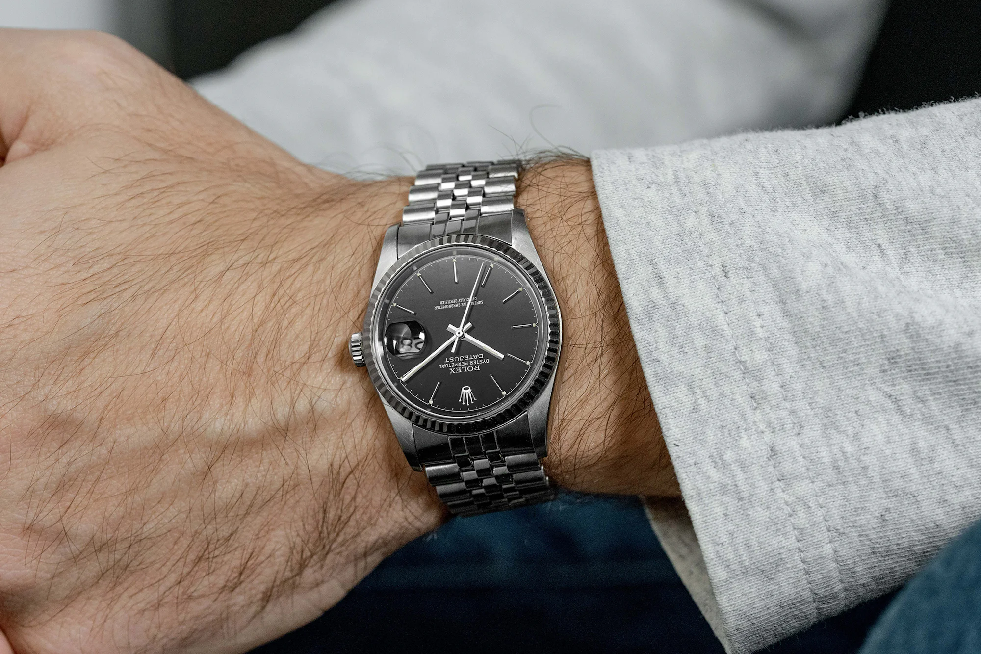 <p><a href="https://shop.hodinkee.com/products/datejust-black-dial?utm_source=hodinkee&utm_medium=article&utm_campaign=article-links-vintage" target="_blank">1988 Rolex Datejust Ref. 16234 With Black Dial</a></p>