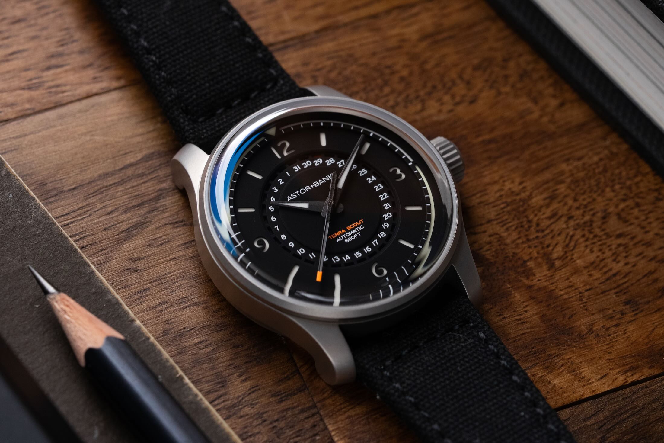 Black dial Terra Scout