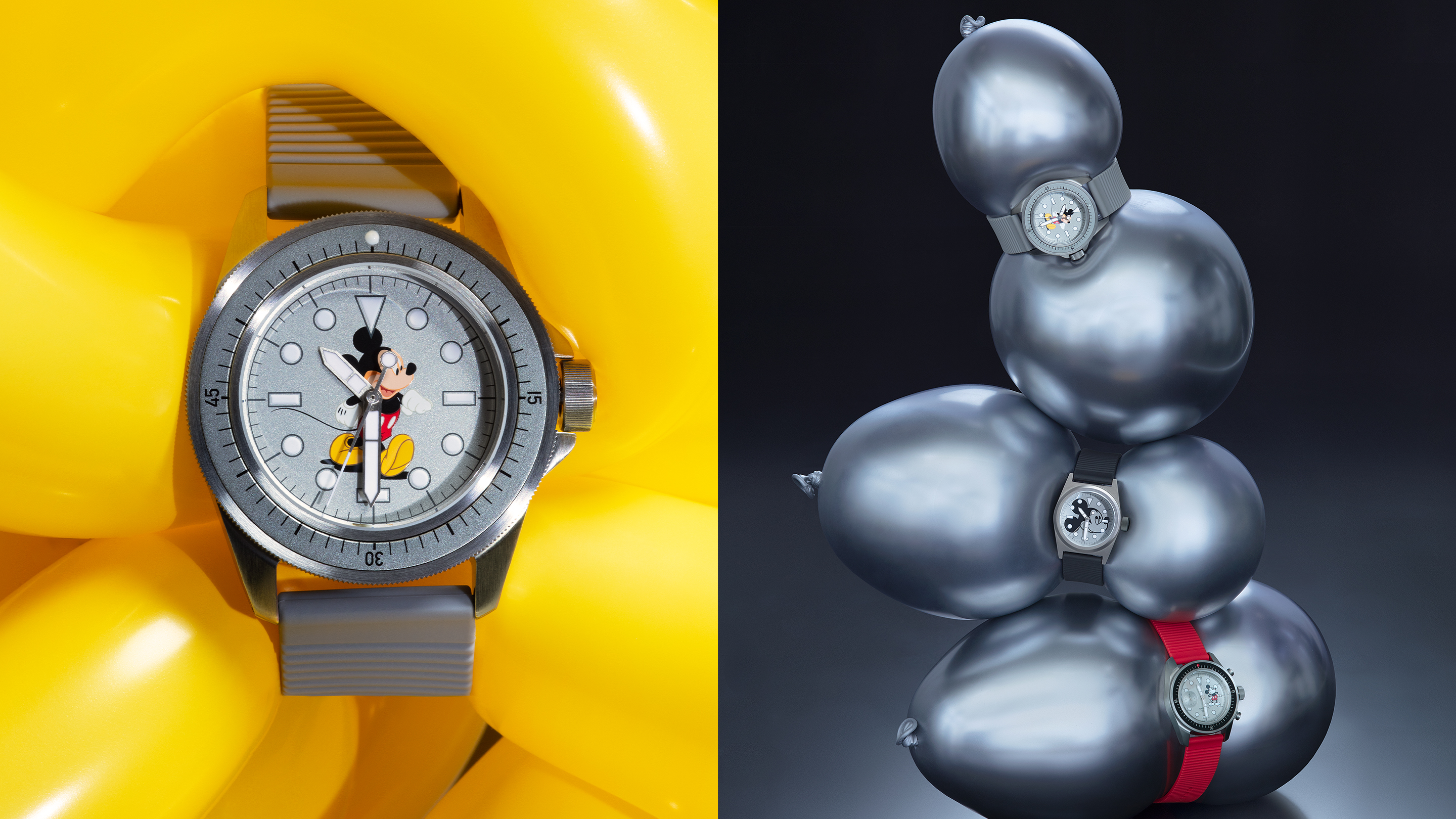 Omega mickey mouse discount watch