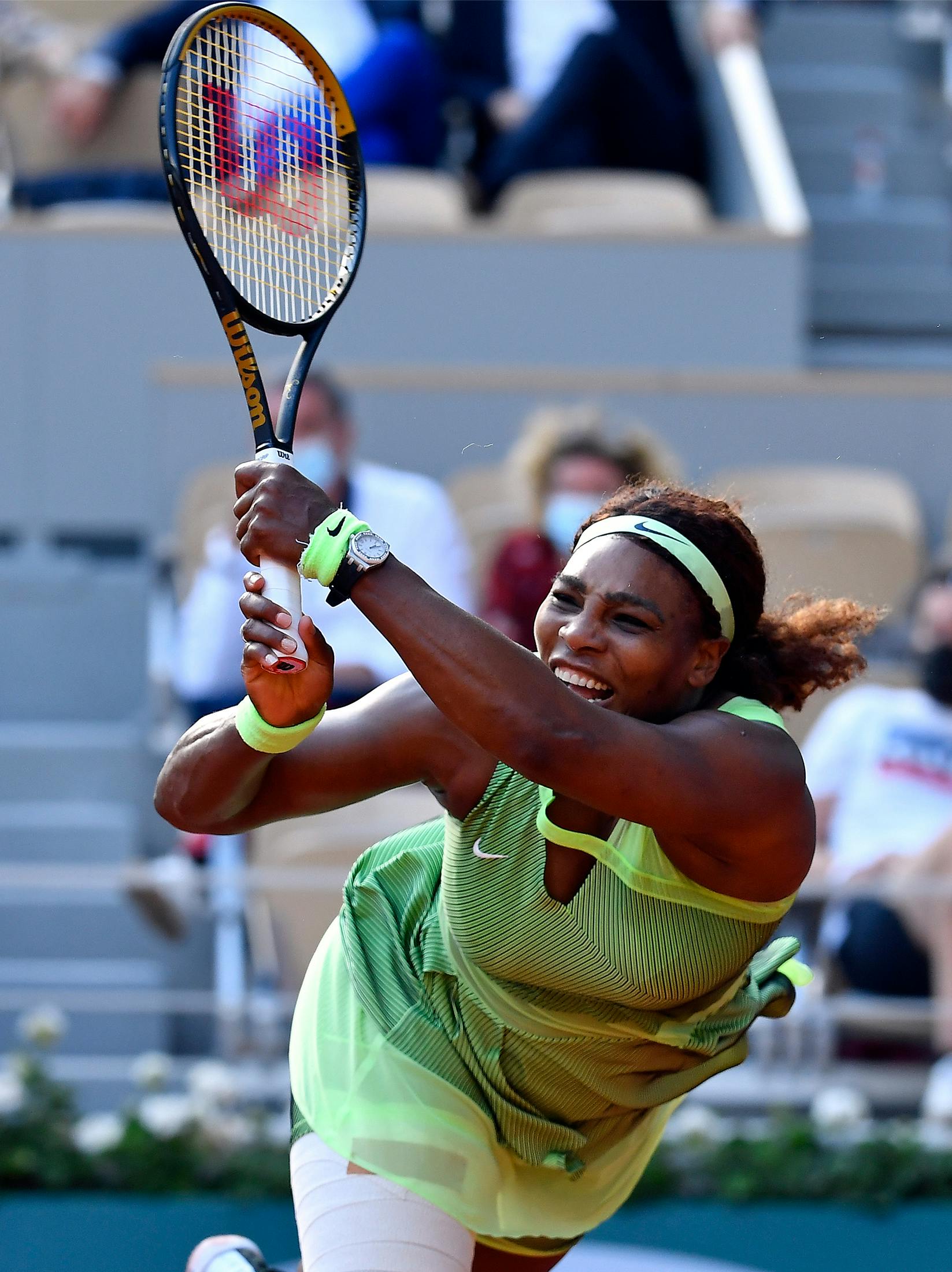 Serena William wearing an AP 