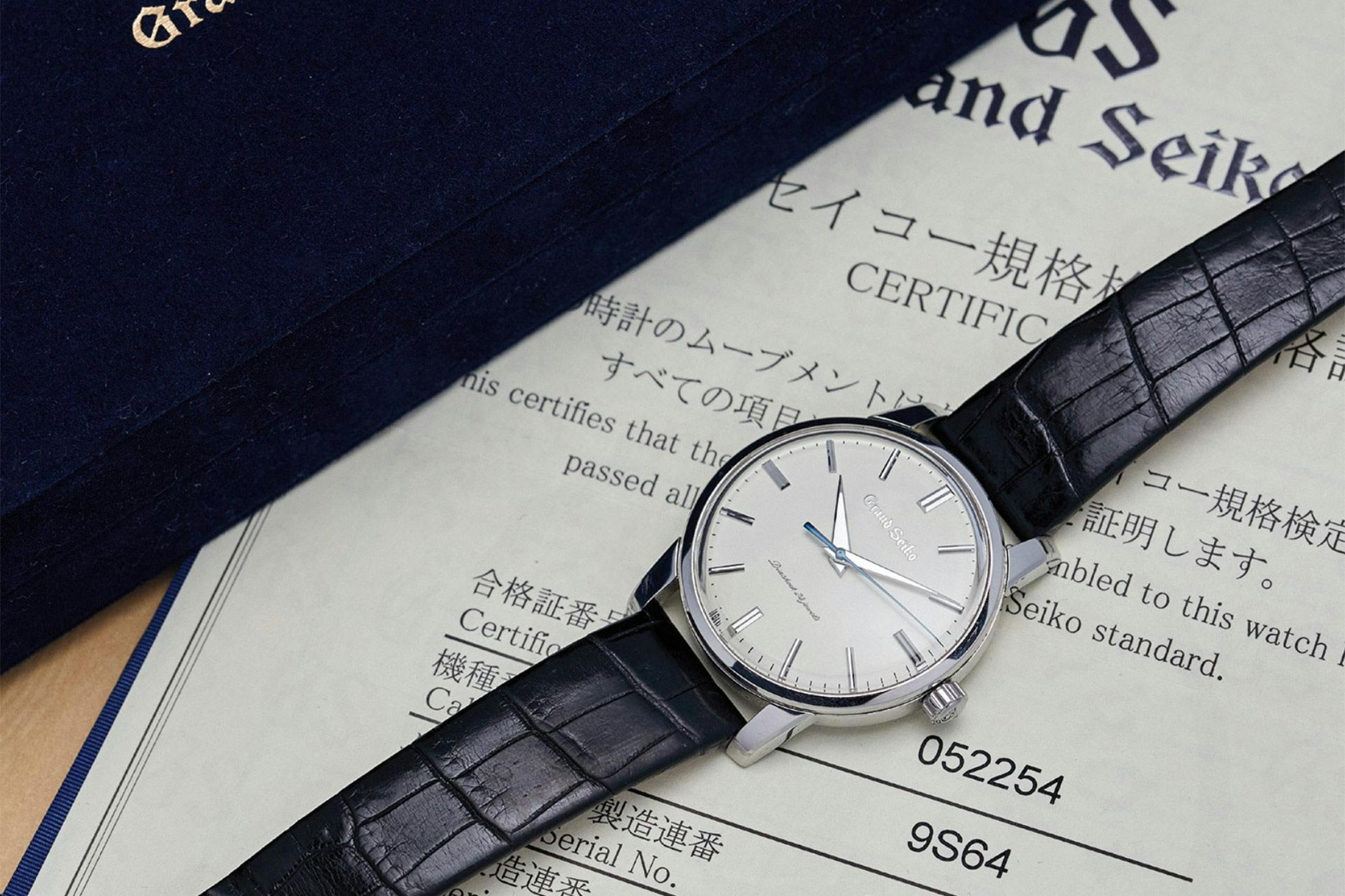 Grand Seiko in steel for the 130th anniversary of Seiko