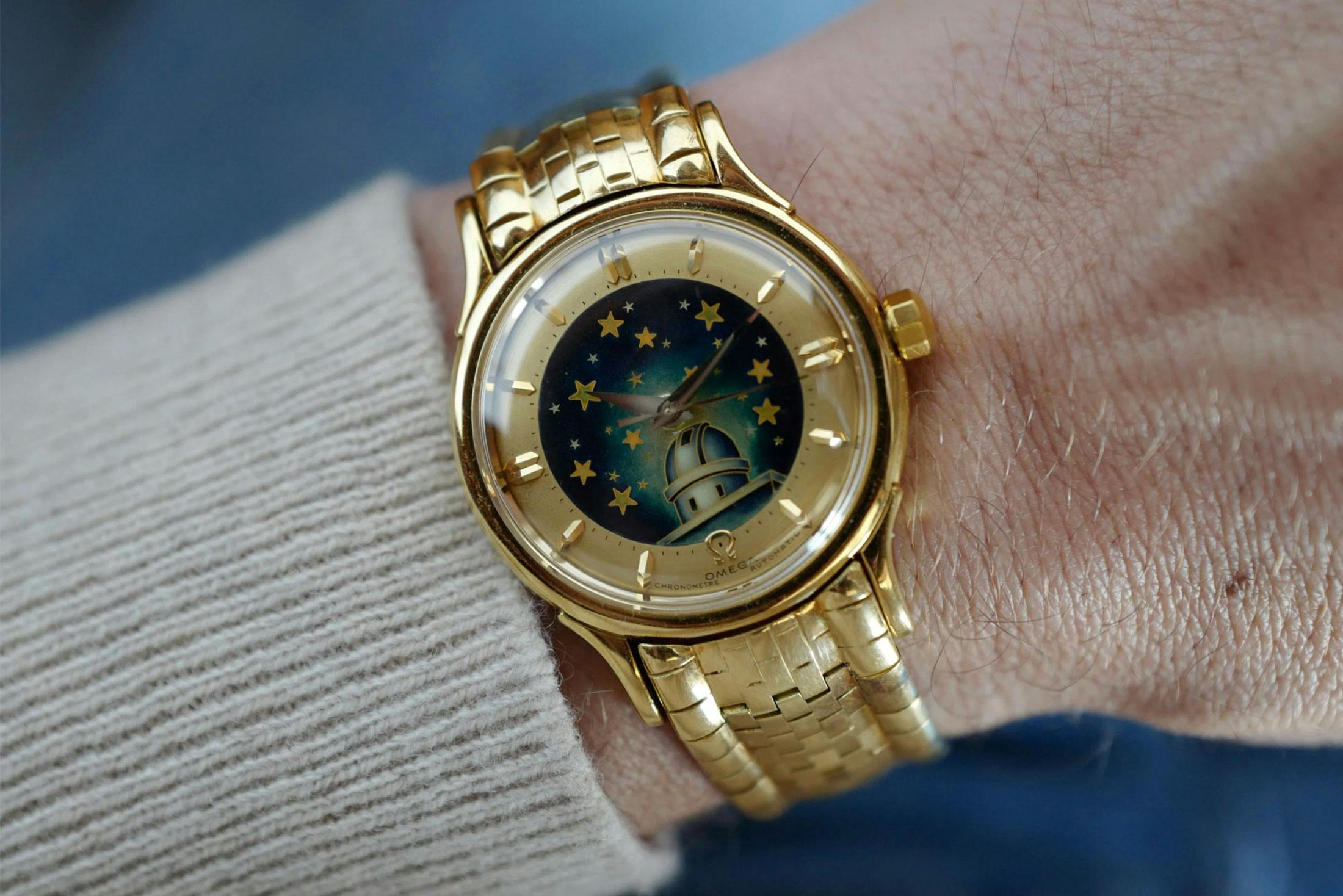 Omega Constellation ref. 2699 with Cloisonné Dial