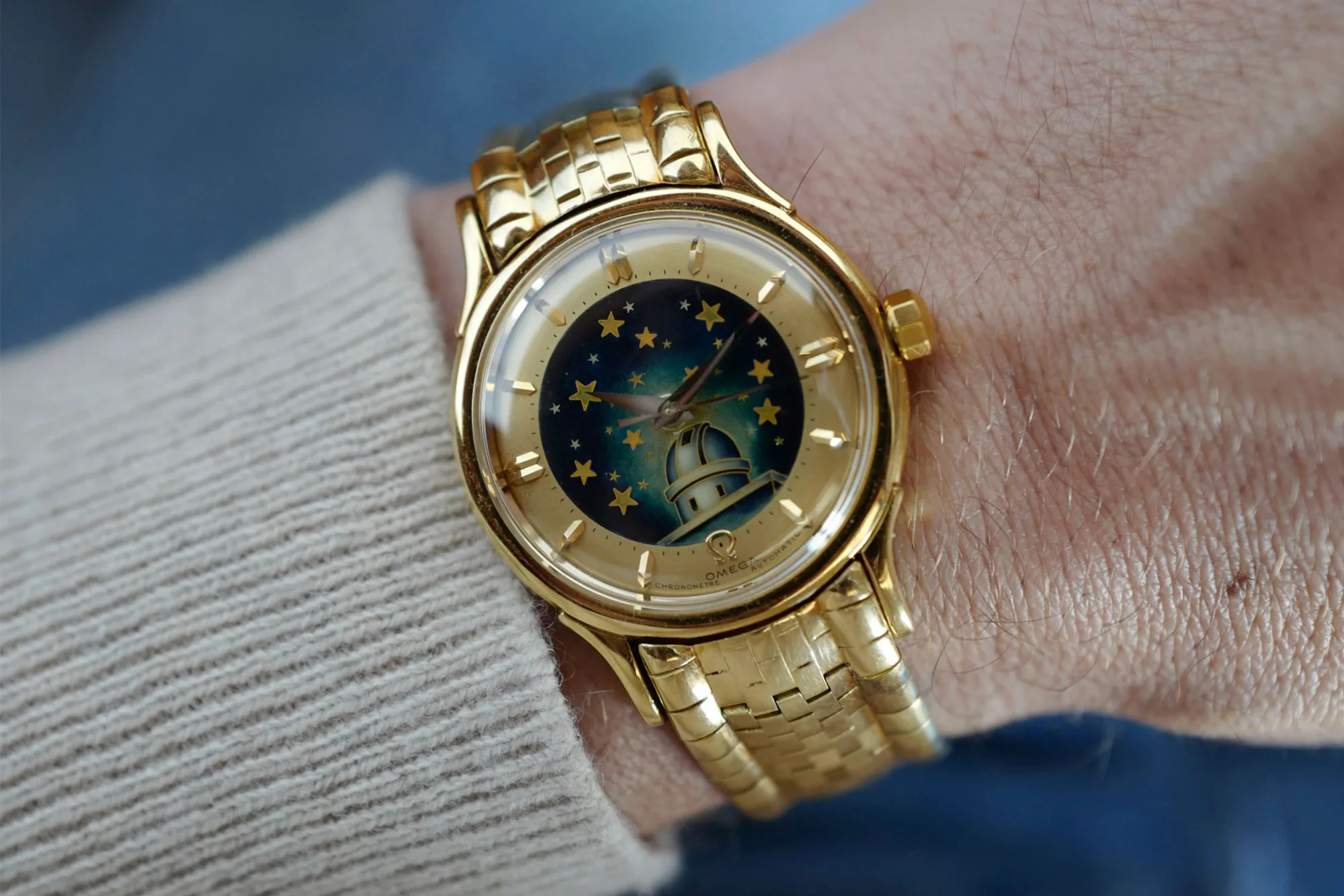 Omega Constellation ref. 2699 with Cloisonné Dial