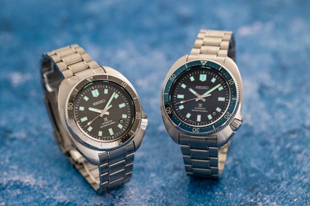 The Seiko SLA049, the Naomi Uemura 80th Anniversary Limited Edition, and the SLA051 (not limited)