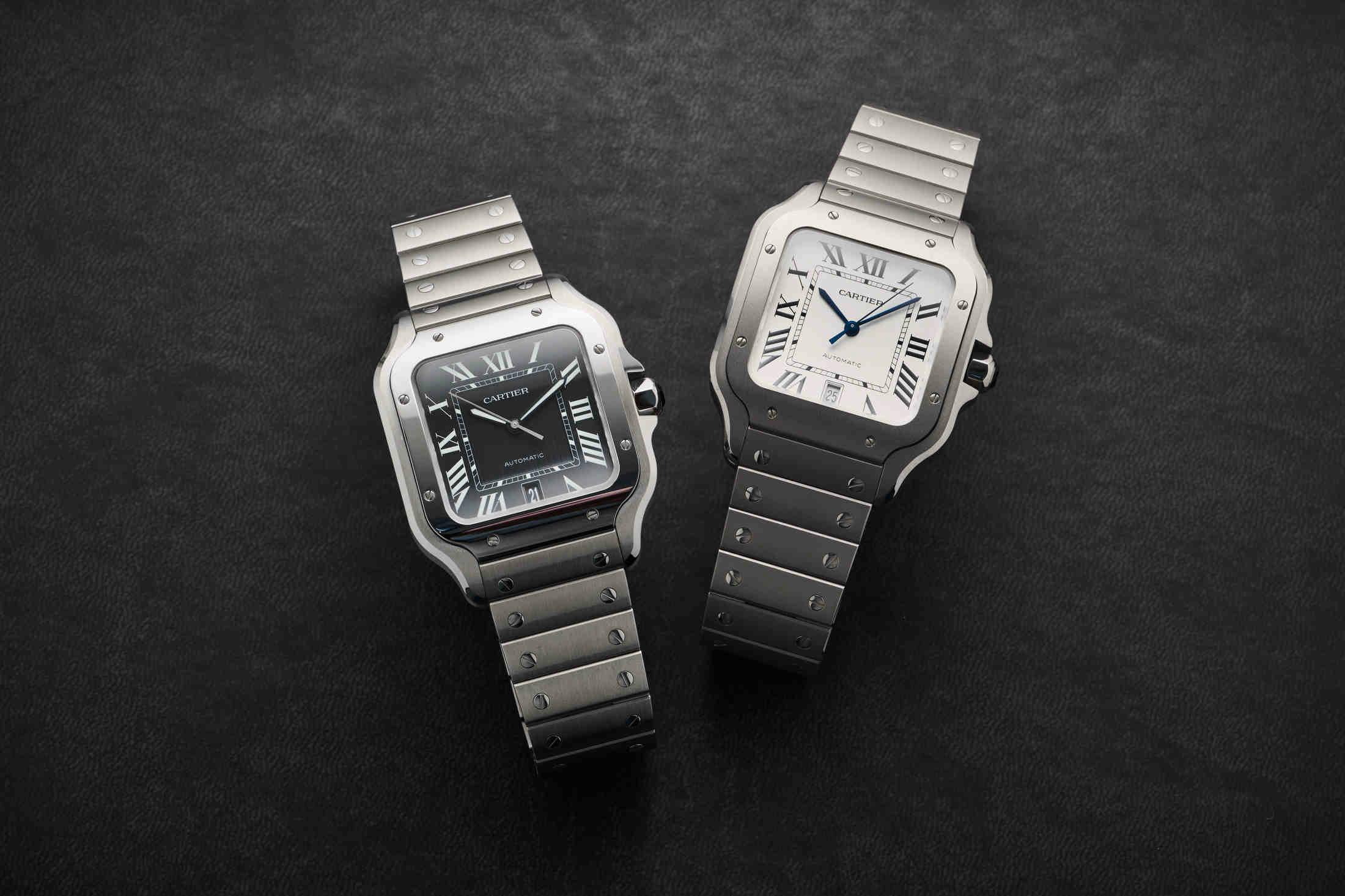 Cartier Santos Titanium and Steel