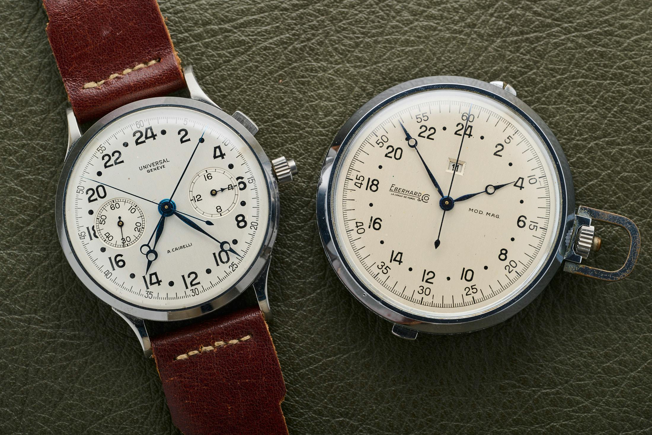 Universal A Cairelli split and Eberhard Mod Mag