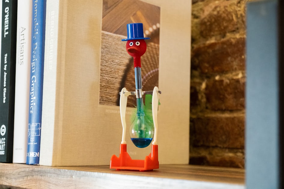How the Drinking Bird Science Toy Works