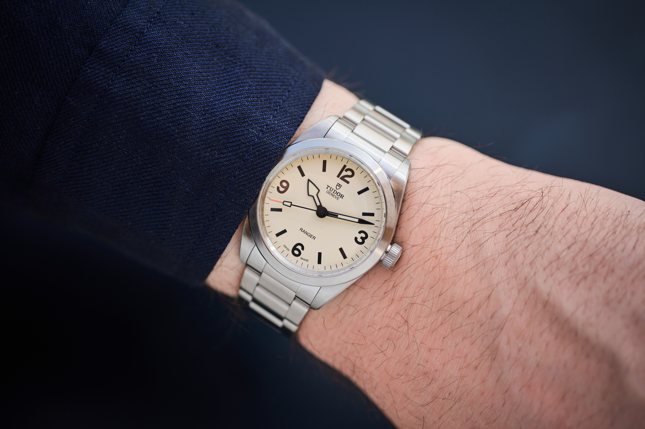 Tudor Ranger 36mm Dune White