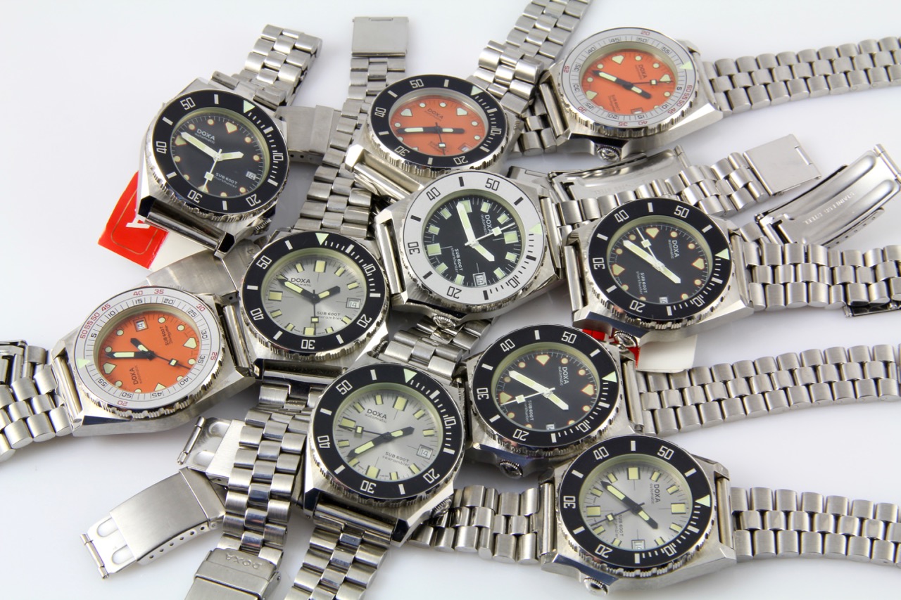 The Doxa 600T Limited Edition In Titanium