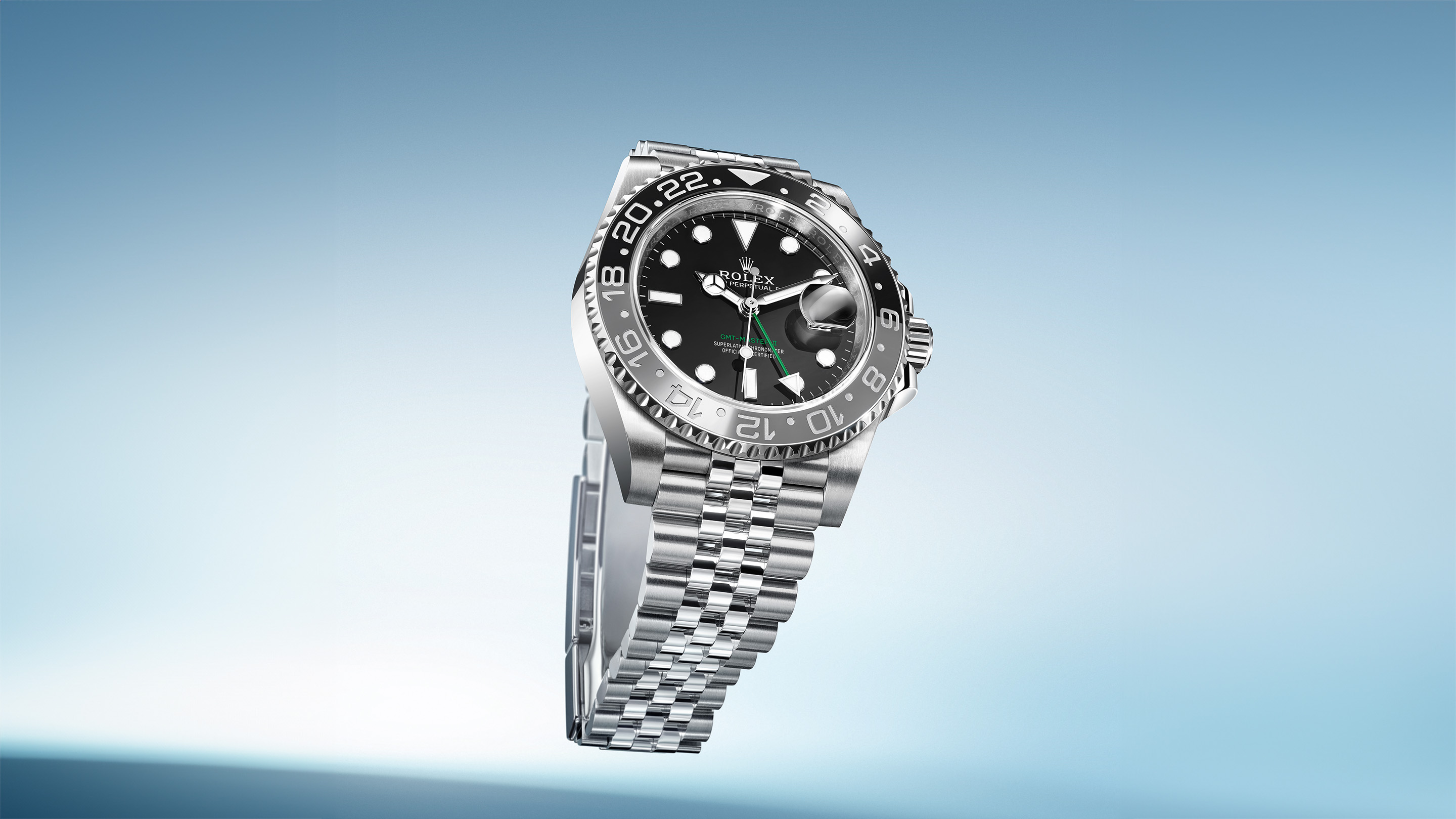 Rolex GMT-Master II With Grey And Black Ceramic Bezel