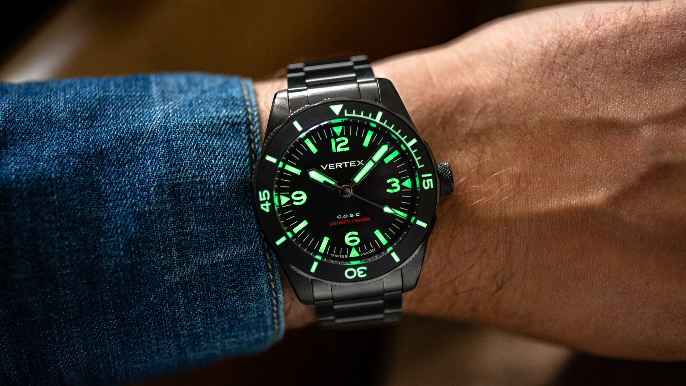 Re-born Vertex takes its first dip into the dive watch market