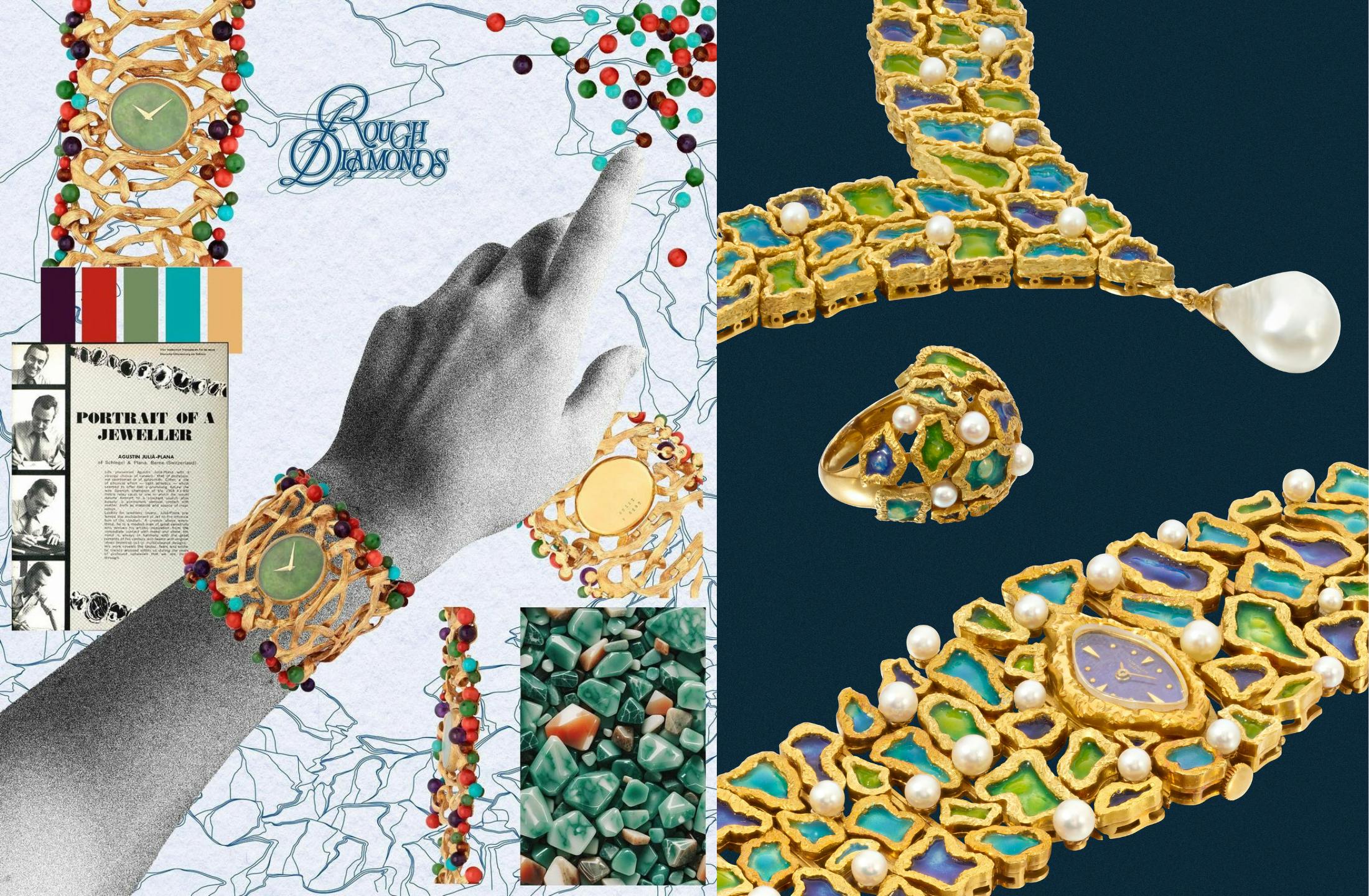 sotheby's rough diamonds sale vintage jewelry watches