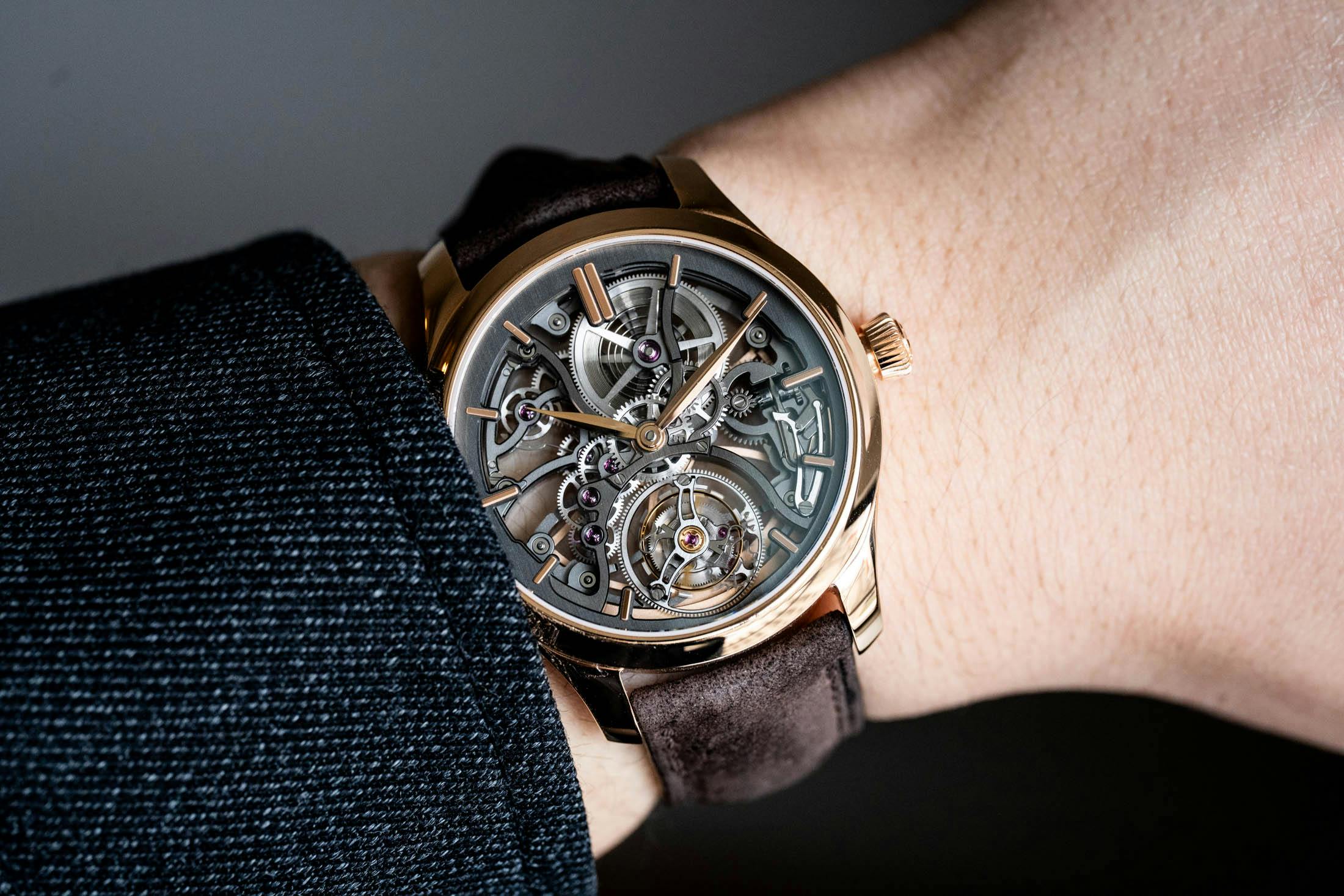Endeavour Tourbillon Skeleton on Wrist
