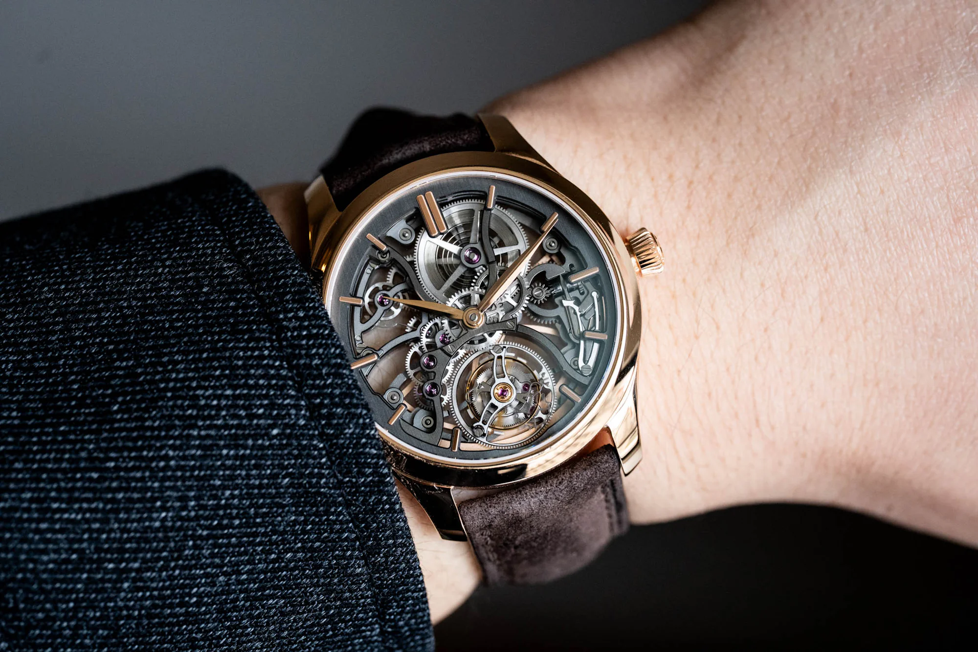 Endeavour Tourbillon Skeleton on Wrist