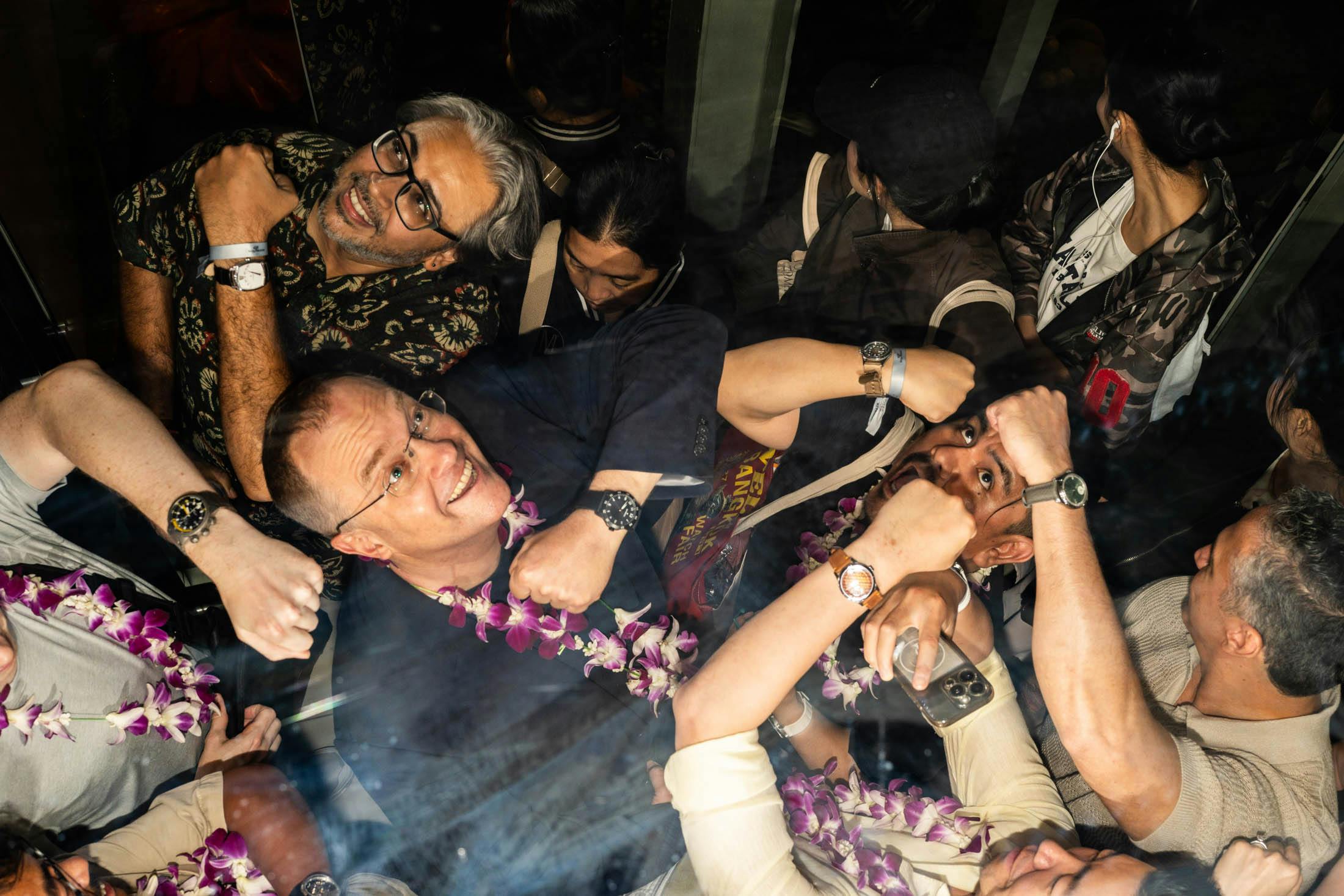 Bangkok Watch Week 2026 APAC GTG Elevator Ceiling Shot