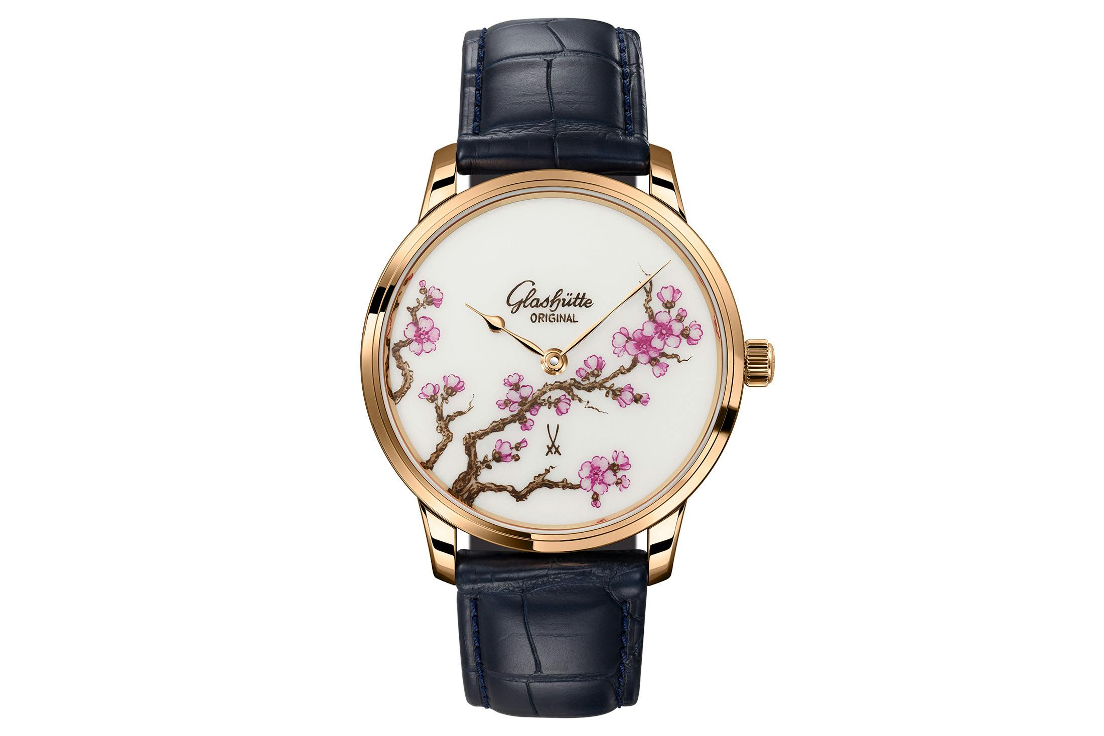 Glashütte Original's “Cherry Blossom” Senator Meissen Is In Full Bloom This Fall