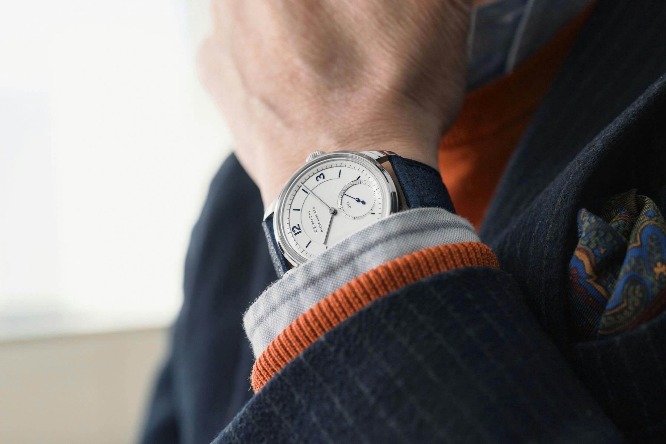 Zenith Hida Collab Wristshot