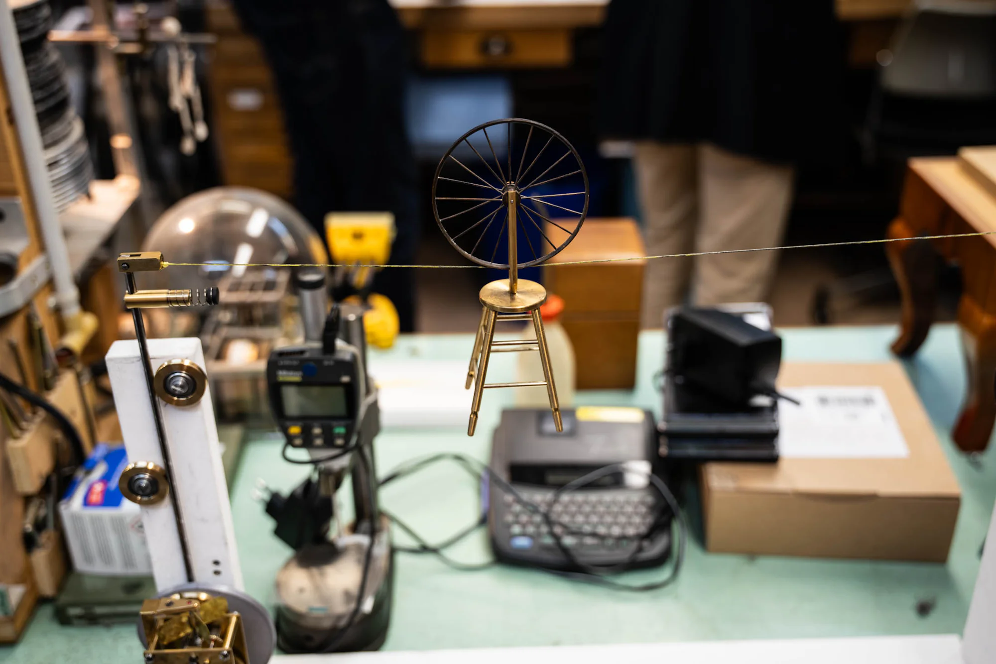 Moving unicycle automaton