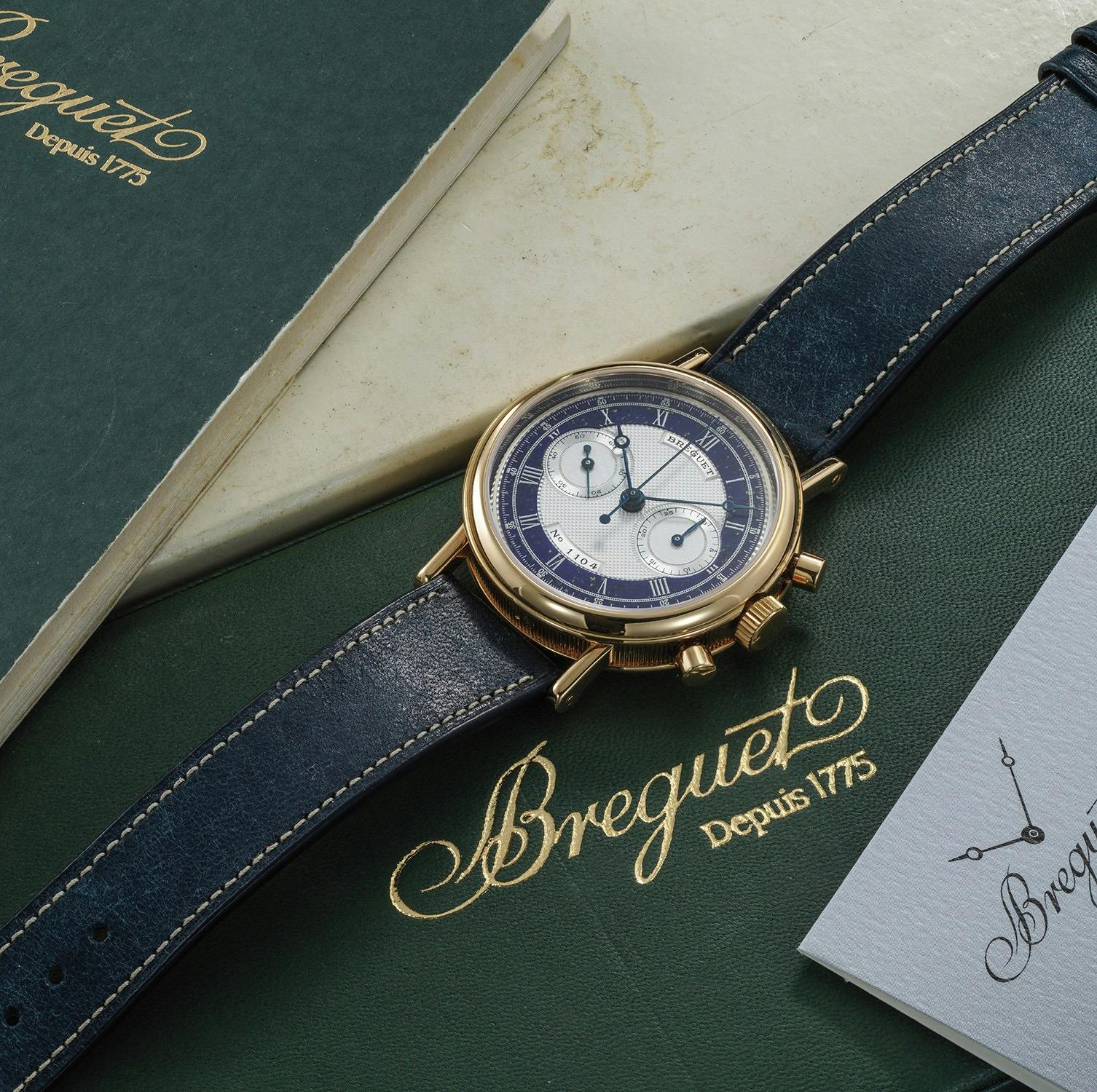 breguet chronograph 3237 lapis