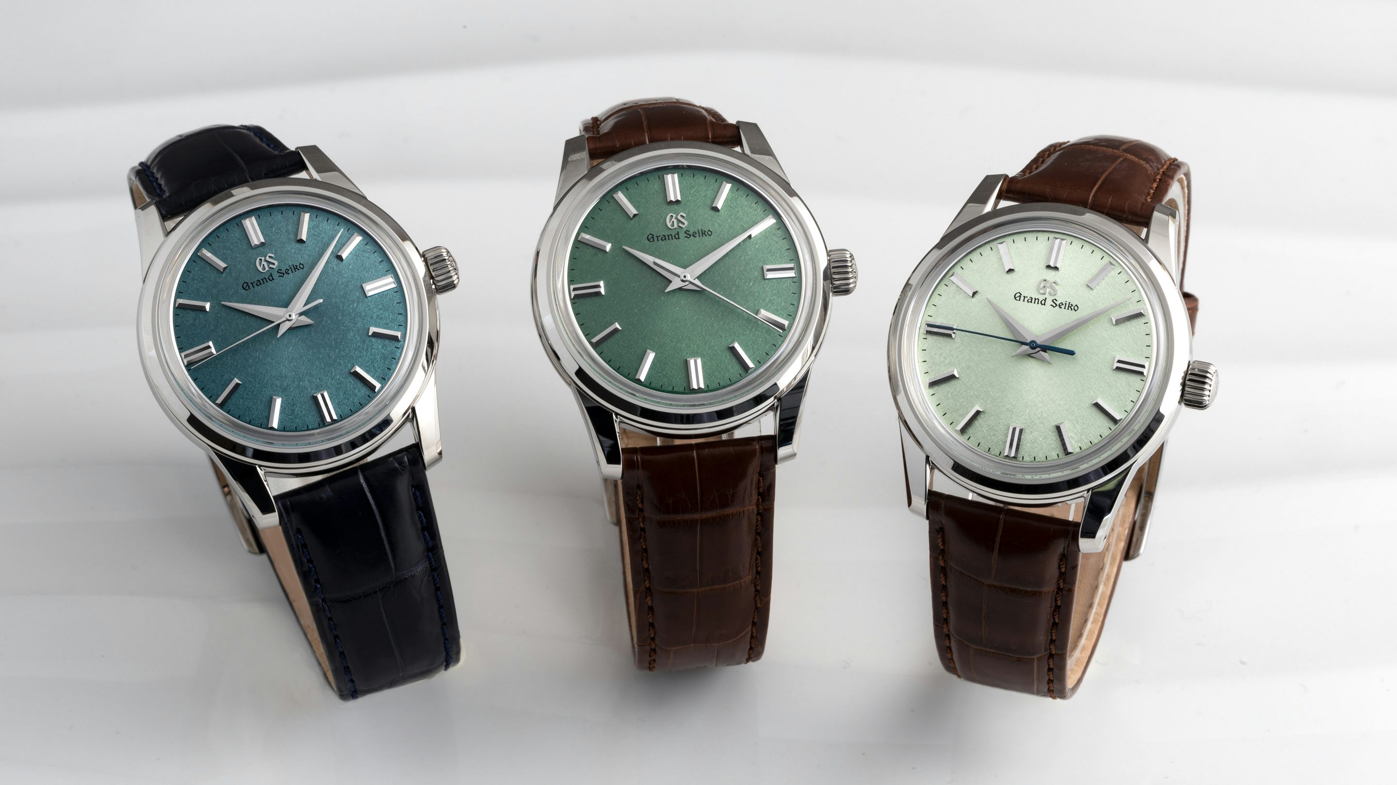 Hands-On Debut: Grand Seiko Elegance Collection Green-Dial Trio USA  Exclusive Watches ABlogtoWatch 