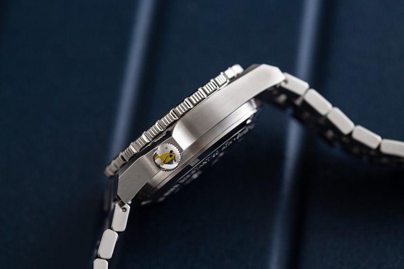 The case profile of the 600T.