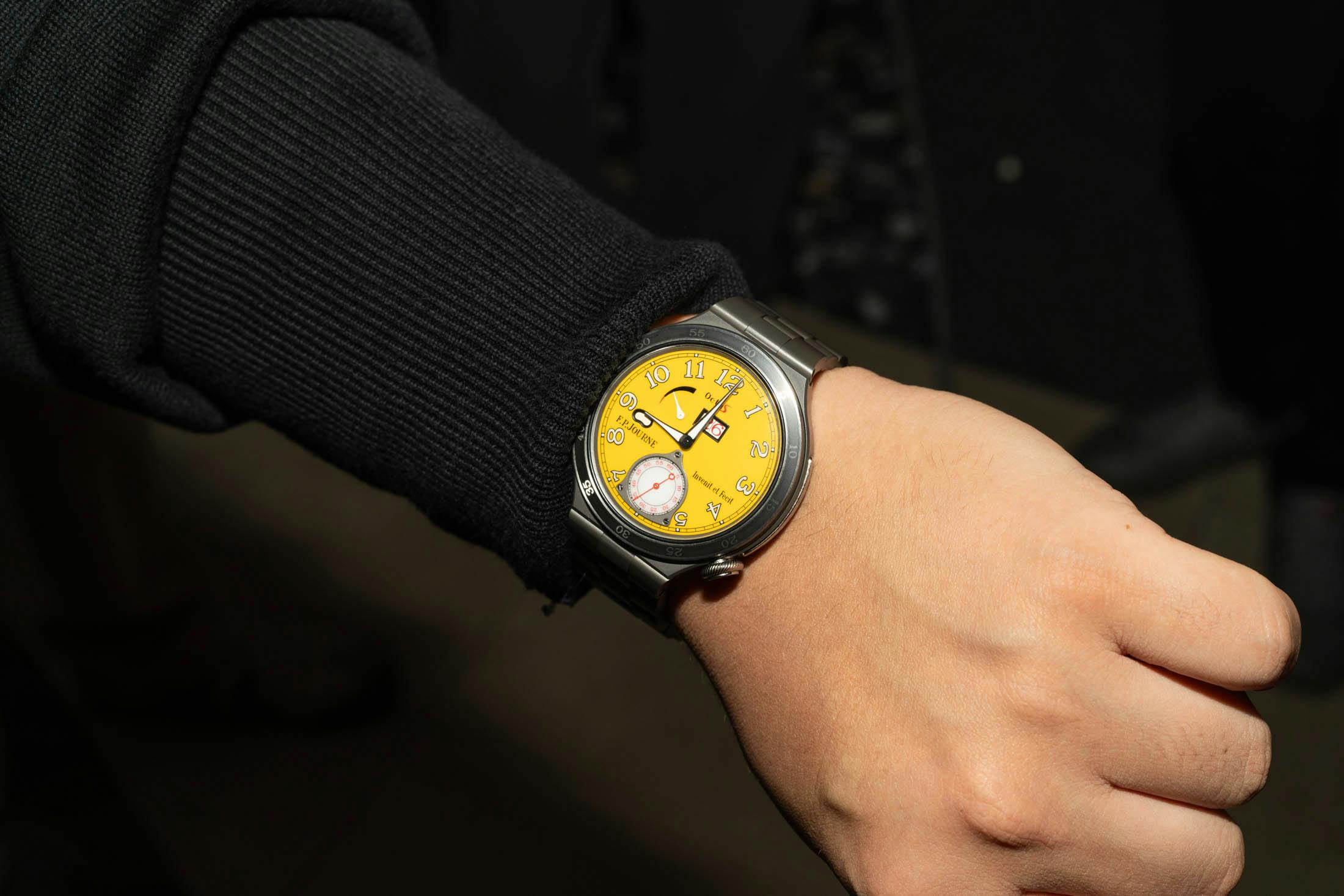 Journe Linesport Yellow Dial