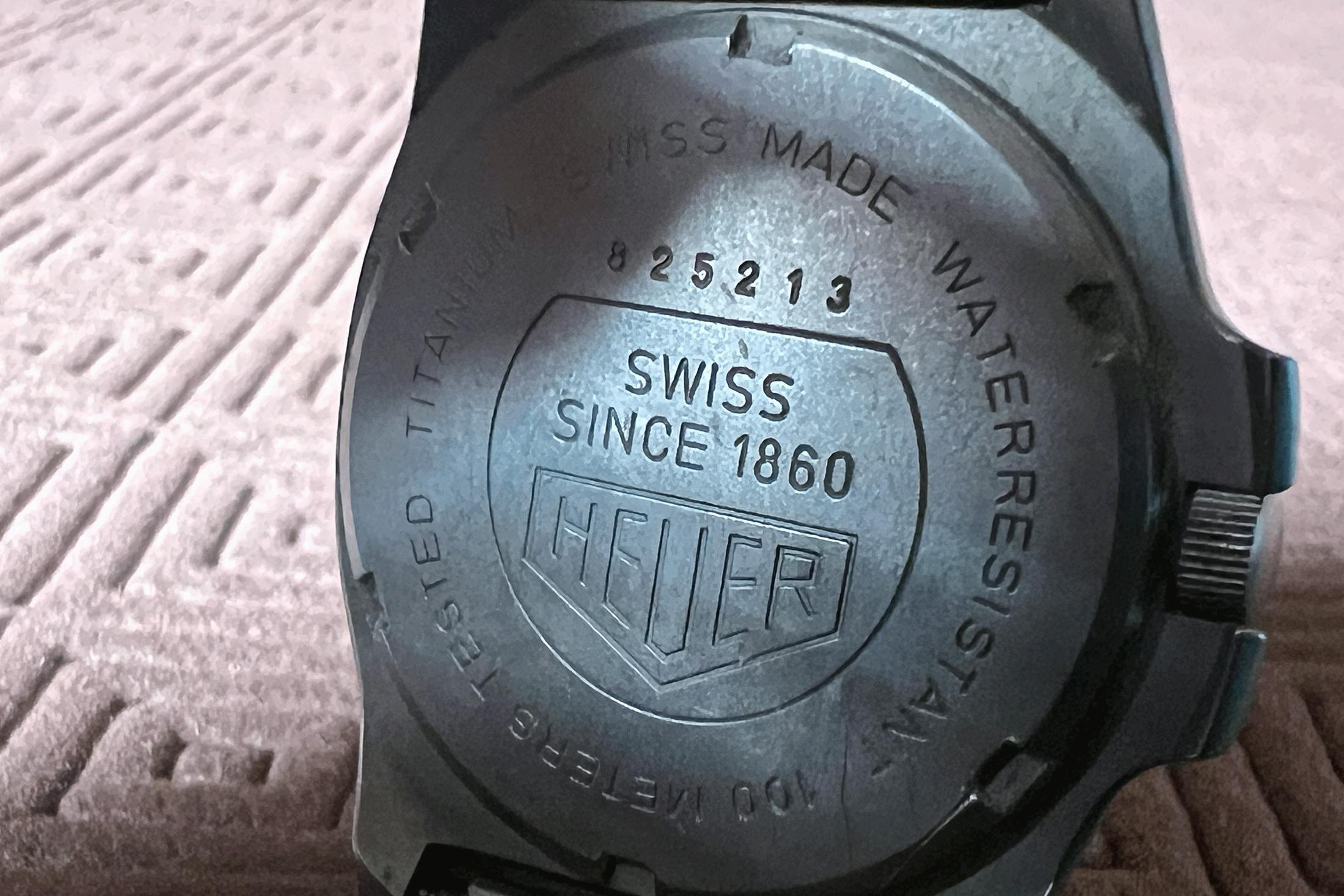 A Hamilton Cross Country, A Heuer Titanium Quartz, A Movado Super Sub Sea Chronograph, And More
