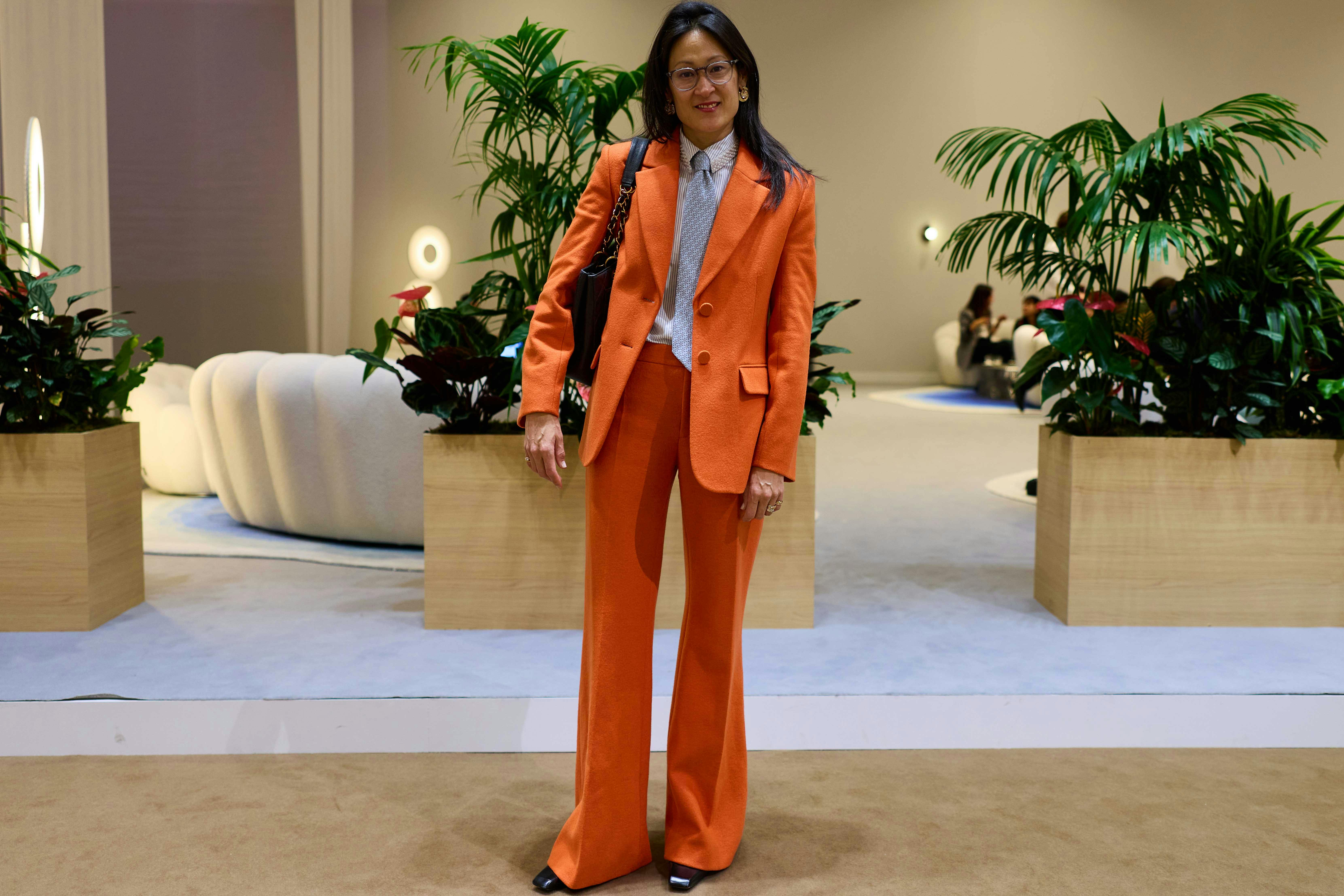 Ming Liu (@mingliuwrites) looking vibrant on Day 2.