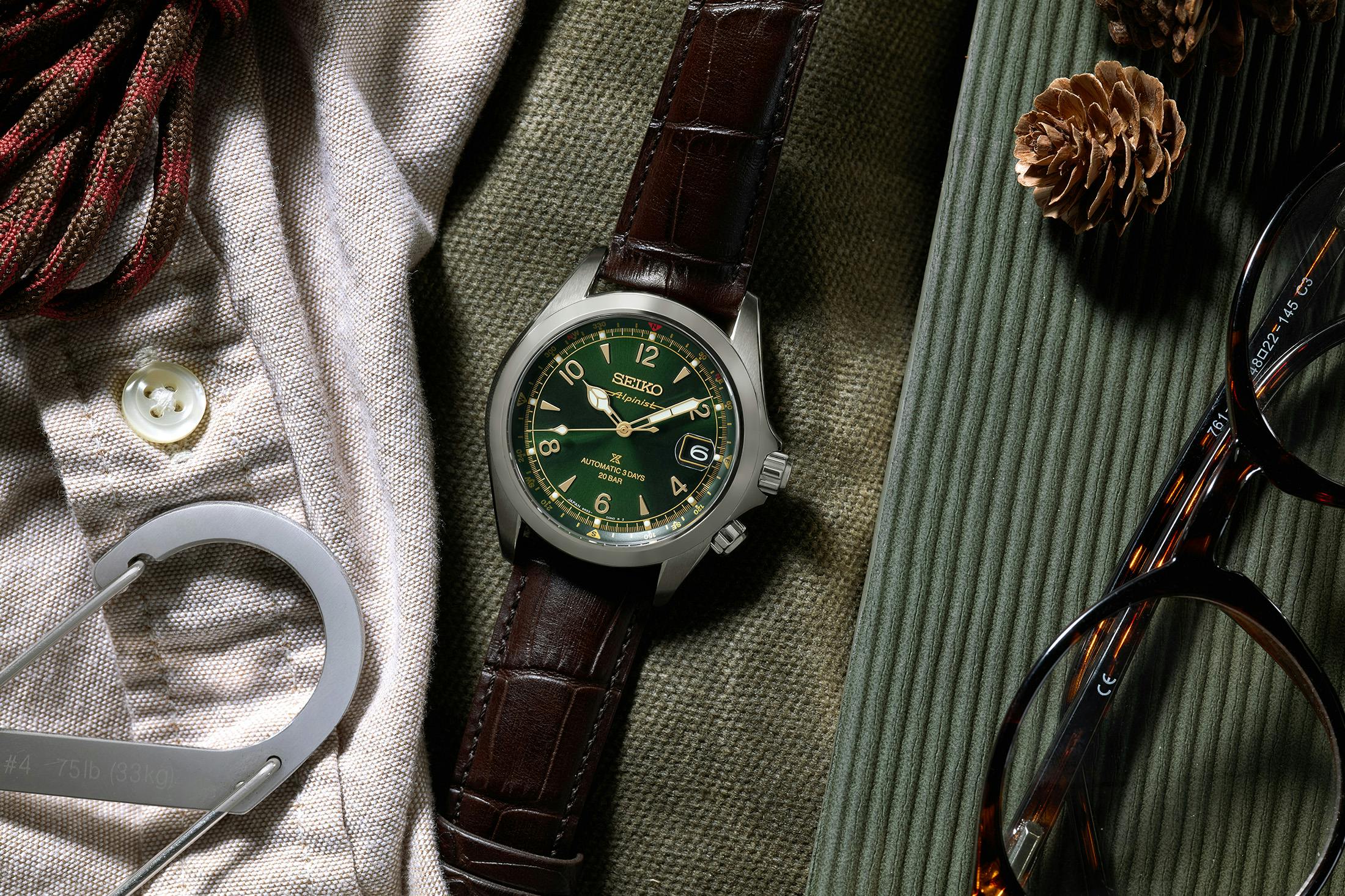 Seiko Alpinist Goes Global in Green