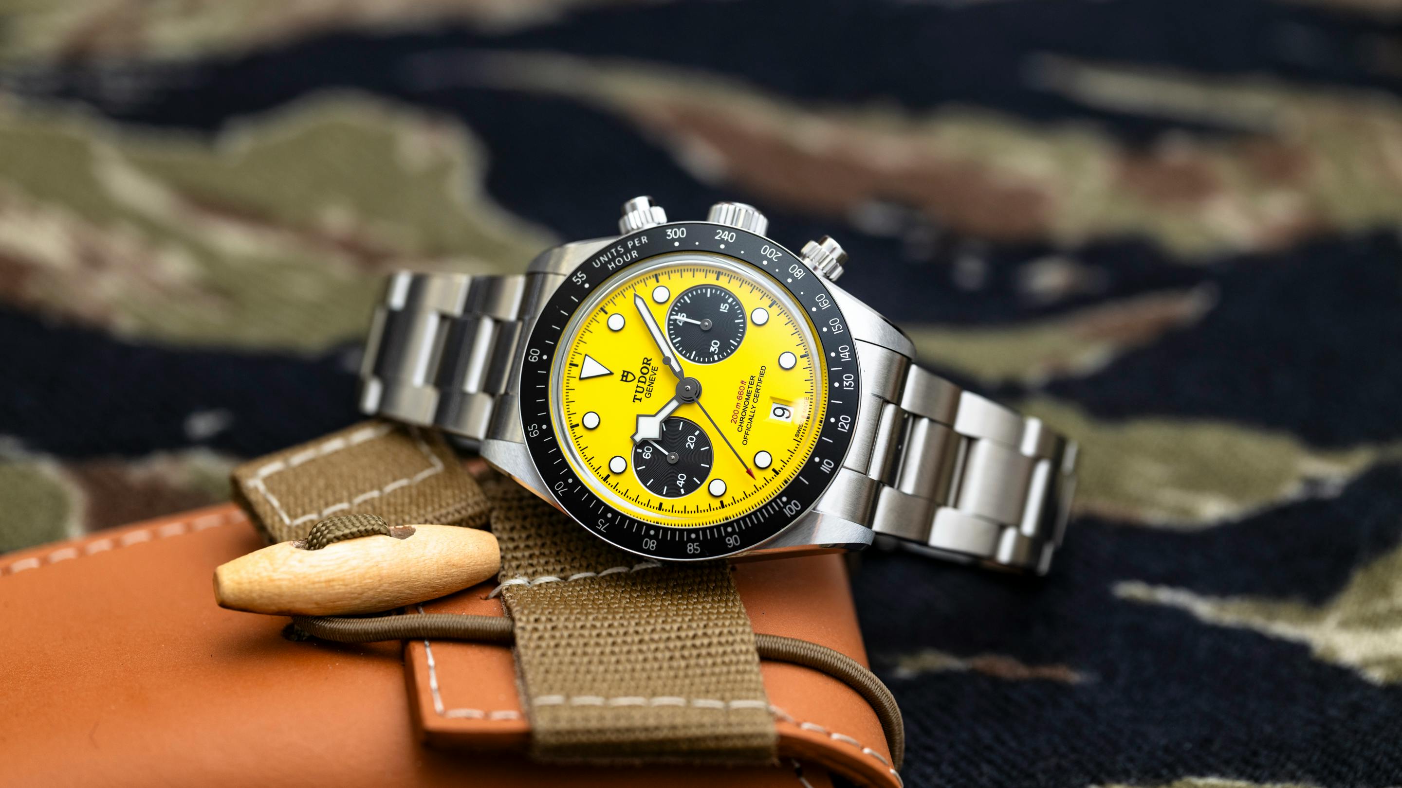 Hands-On: The Tudor Black Bay Chrono 39 'Bumblebee' Ref. 79310N