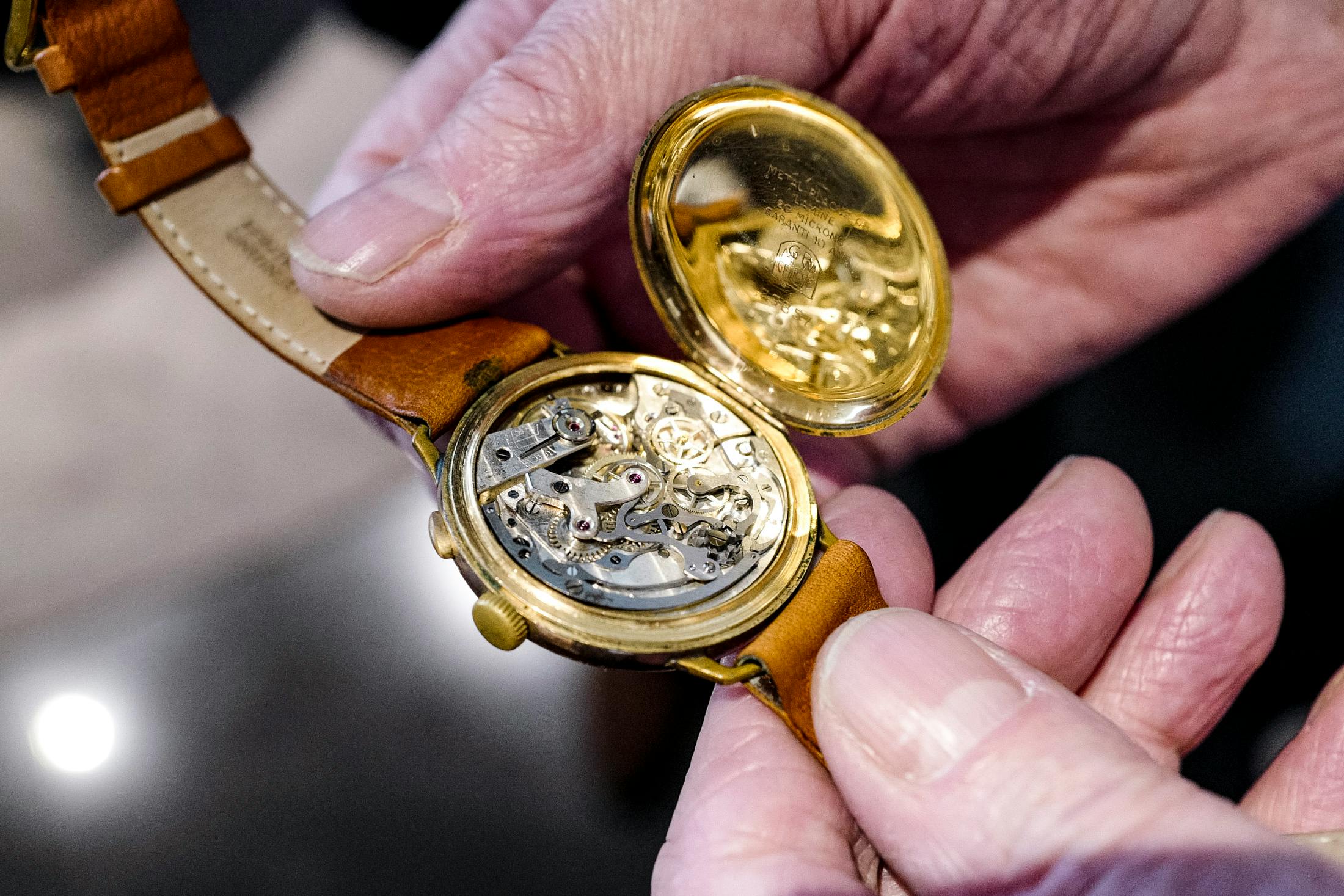 Heuer movement.