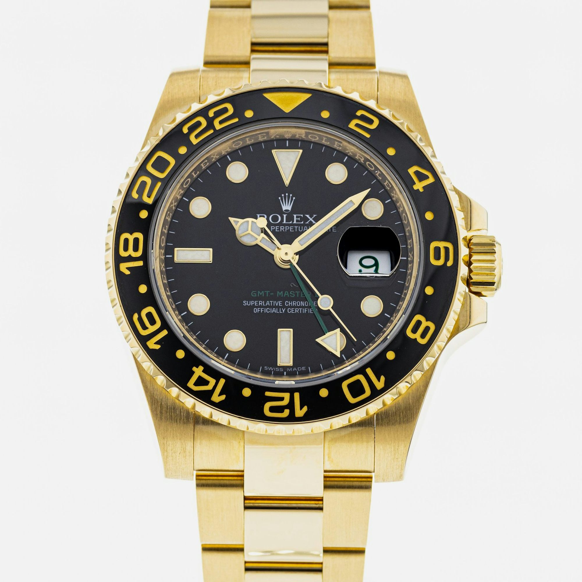 The soldier was shot by a Rolex GMT-Master II Ref.  116718