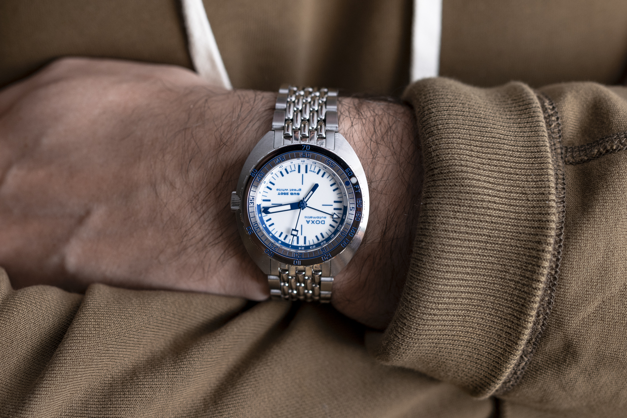 Doxa Topper 250T GMT Great White LE